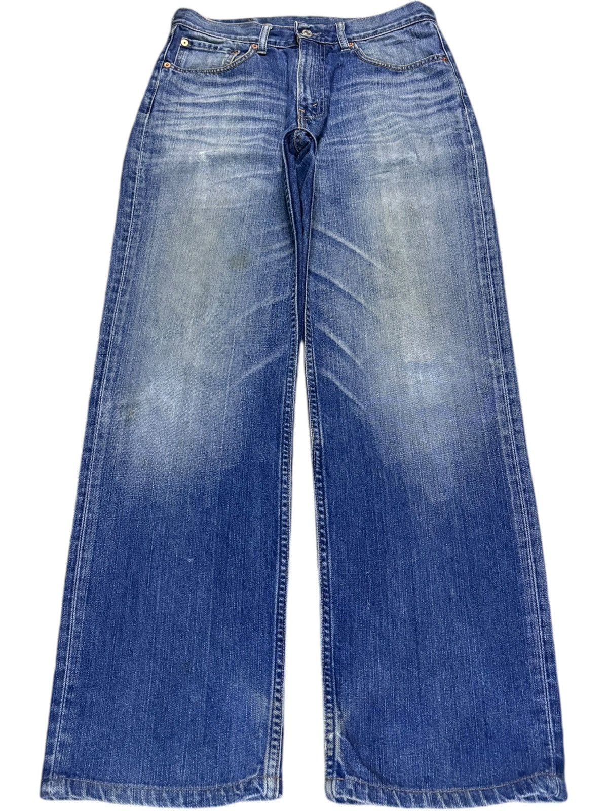Levi's × Vintage Vintage 90s Levis 533 Mud Wash Baggy Jeans Size US 31 - 1 Thumbnail