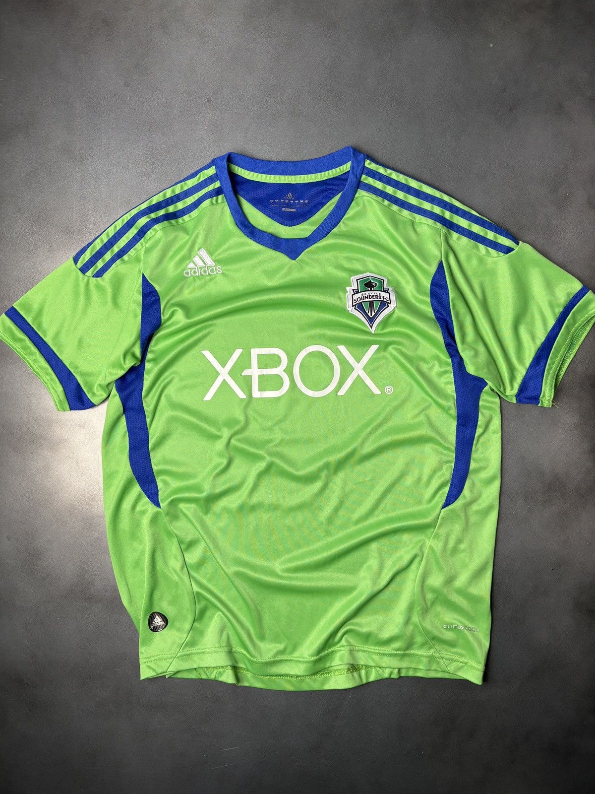 Adidas 2010-2011 Seattle Sounders Jersey Soccer Xbox MLS Football Size US M / EU 48-50 / 2 - 1 Thumbnail