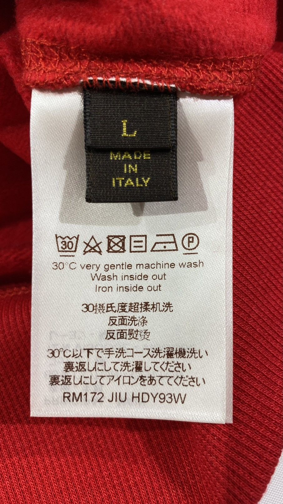 Louis Vuitton × Supreme LOUIS VUITTON X SUPREME L Arc Logo crew neck sweatshirt Size US L / EU 52-54 / 3 - 10 Thumbnail