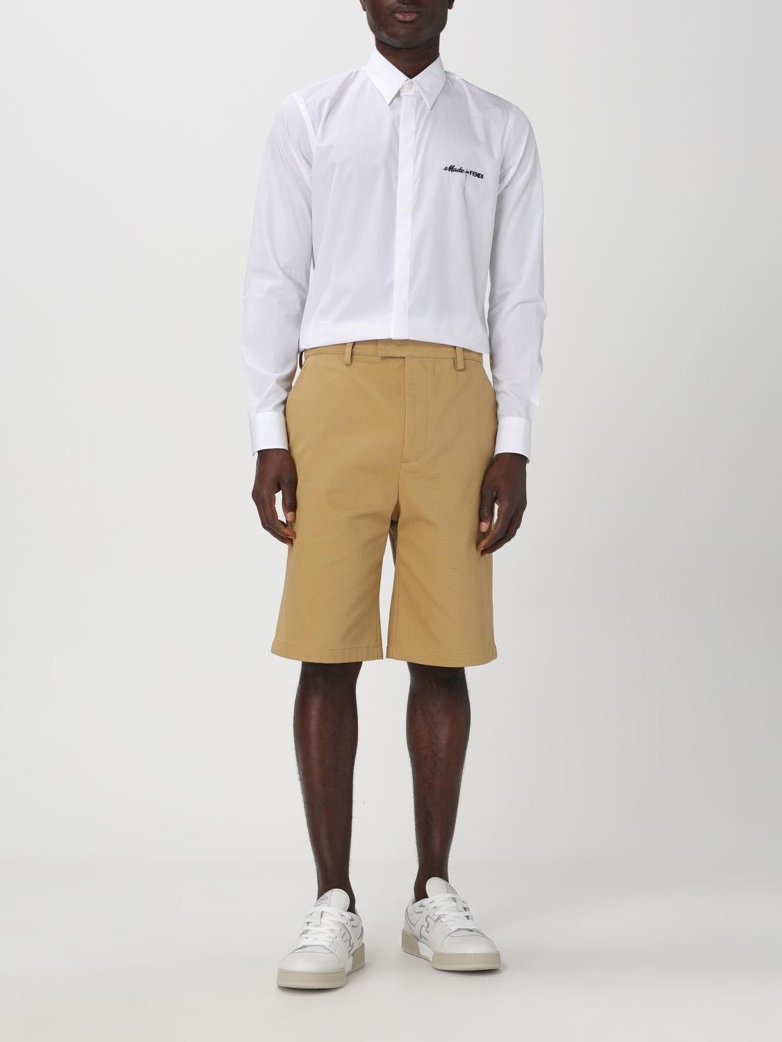 Fendi o1B3y1r0326 Shirt in White Size US S / EU 44-46 / 1 - 2 Thumbnail
