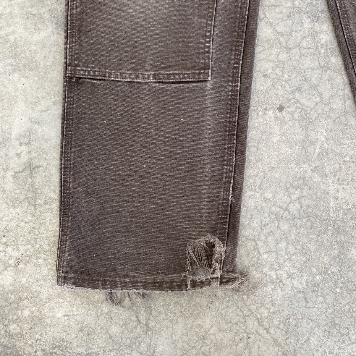 Carhartt VTG Carhartt Double Knee Faded Brown Carpenter Pants Size US 35 - 7 Thumbnail