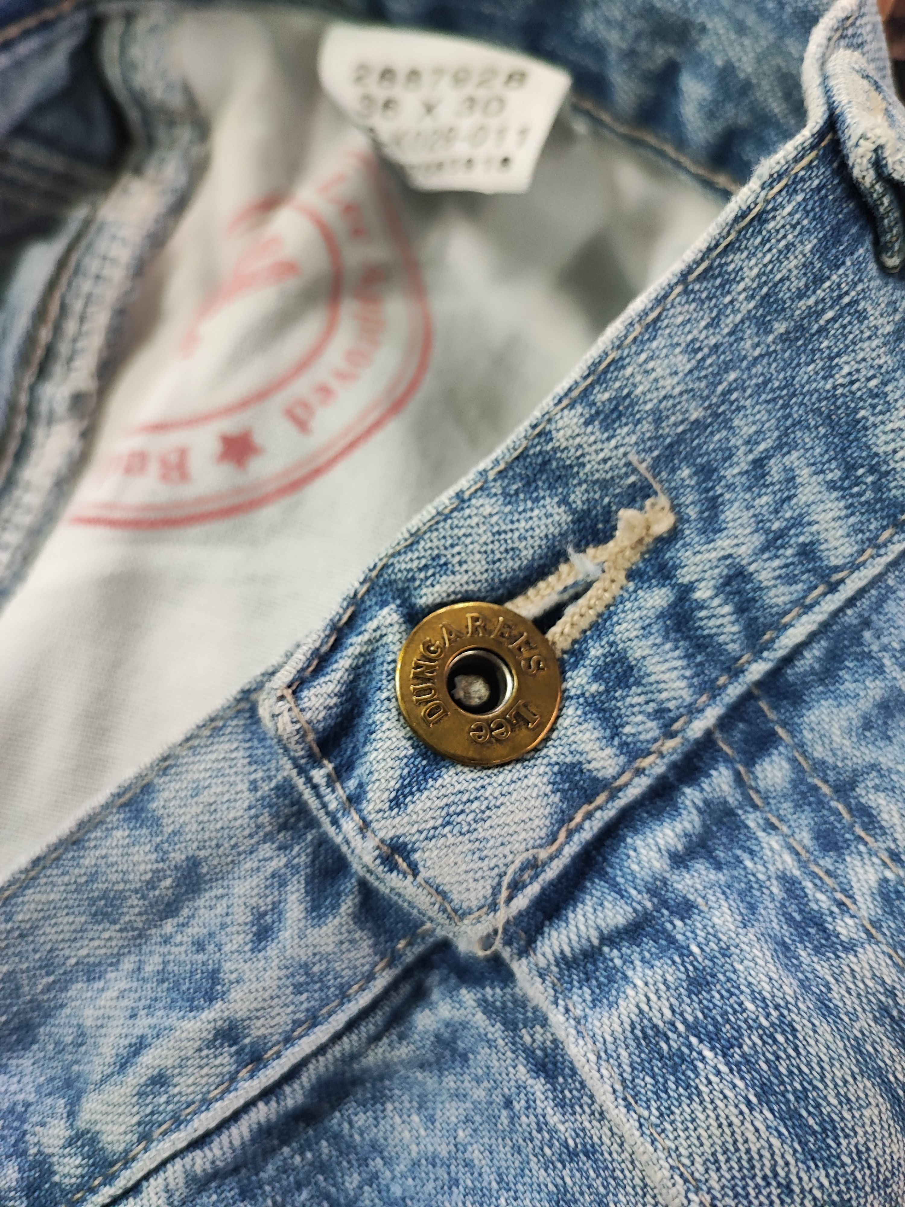 Lee × Vintage Lee Dungarees Carpenter Jeans Size US 36 / EU 52 - 7 Thumbnail