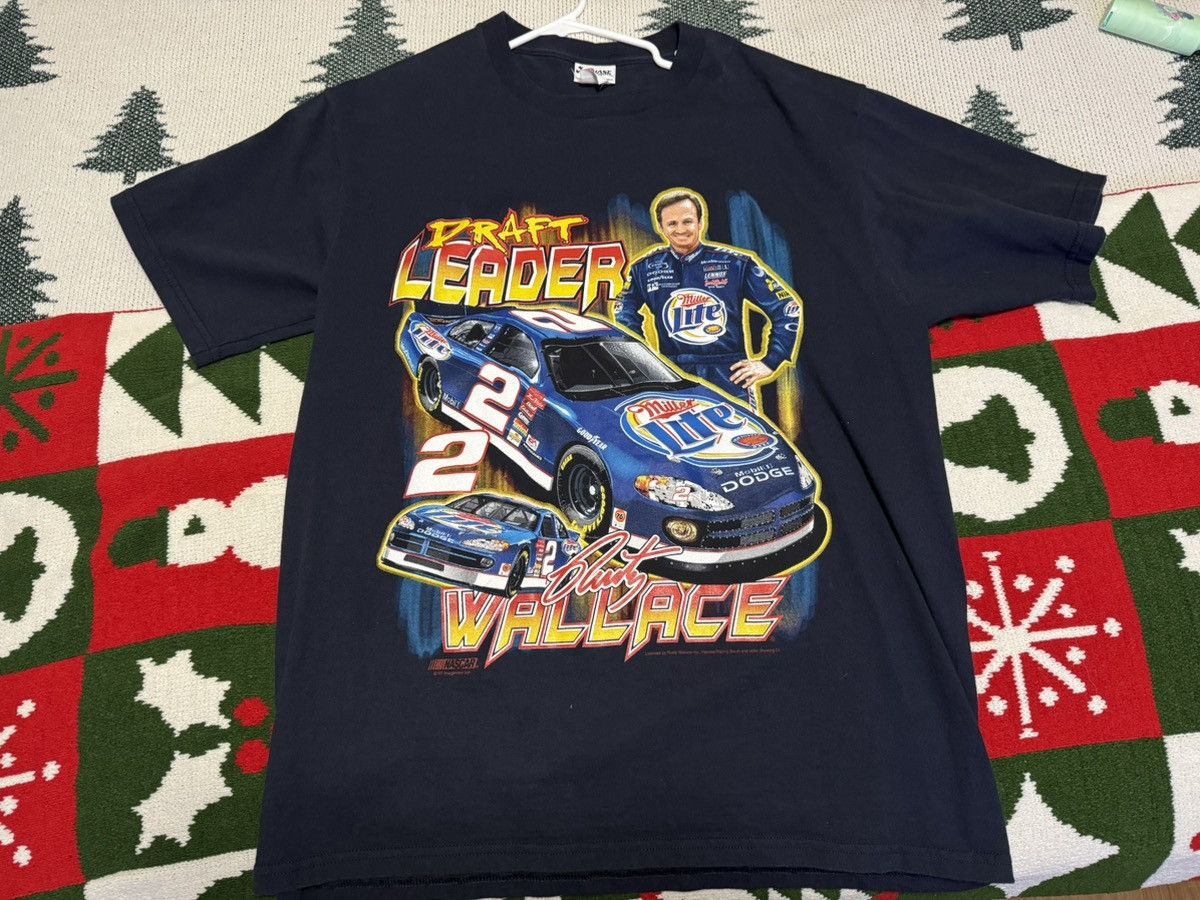 NASCAR × Vintage Vintage Rusty Wallace Tee Size US XL / EU 56 / 4 - 1 Thumbnail