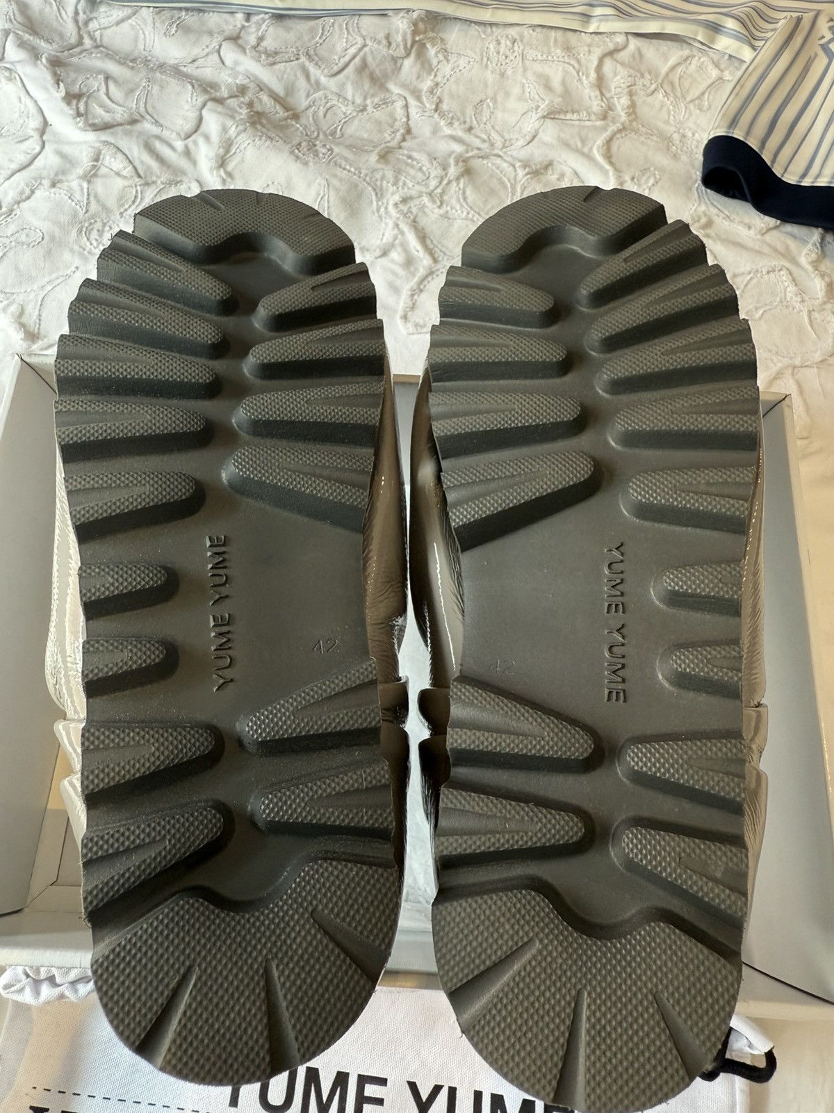 YUME YUME Gray Camp Low Slip-On Loafers Size US 9 / EU 42 - 3 Thumbnail