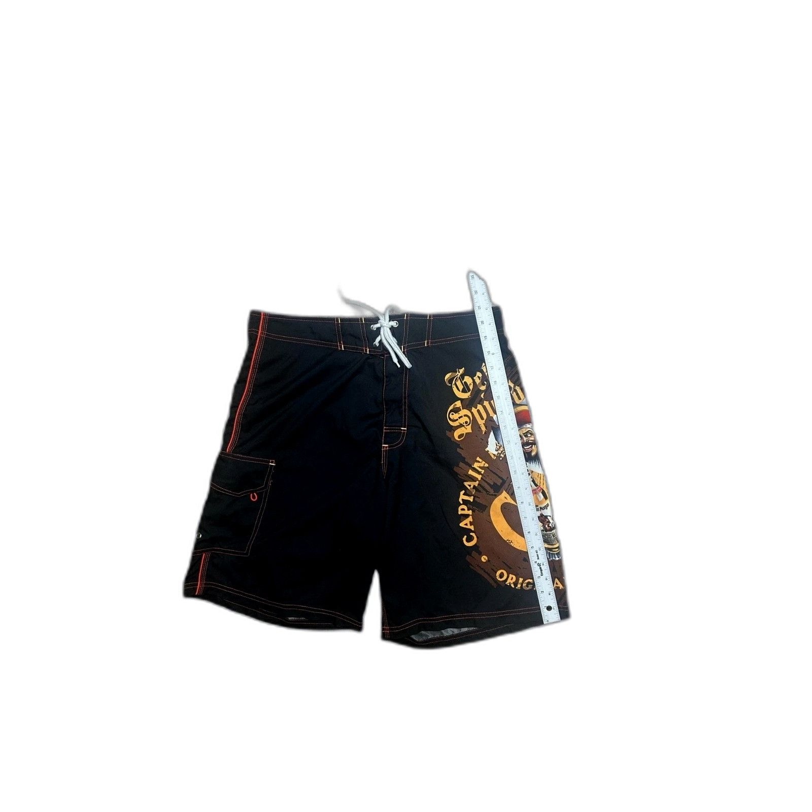 Captain Santors Captain Morgan Official Crew Gear Drawstring Swim Trunks Boa Size US 26 / EU 42 - 5 Thumbnail
