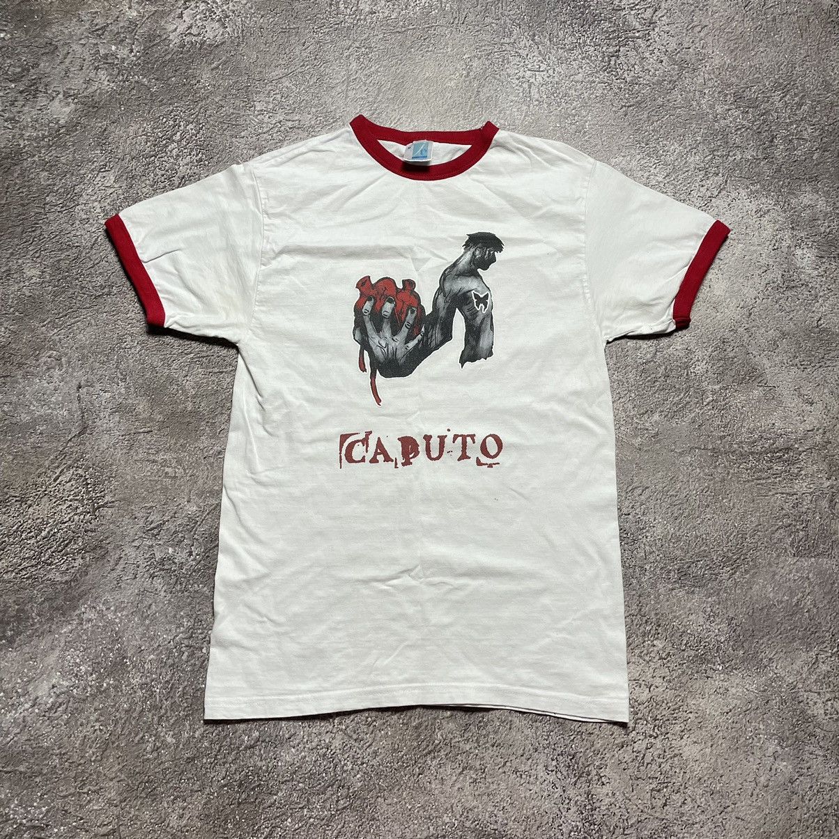 Vintage Vintage Y2K Skeleton Graphic Tee Caputo Grunge Horror Boxy M Size US M / EU 48-50 / 2 - 2 Thumbnail