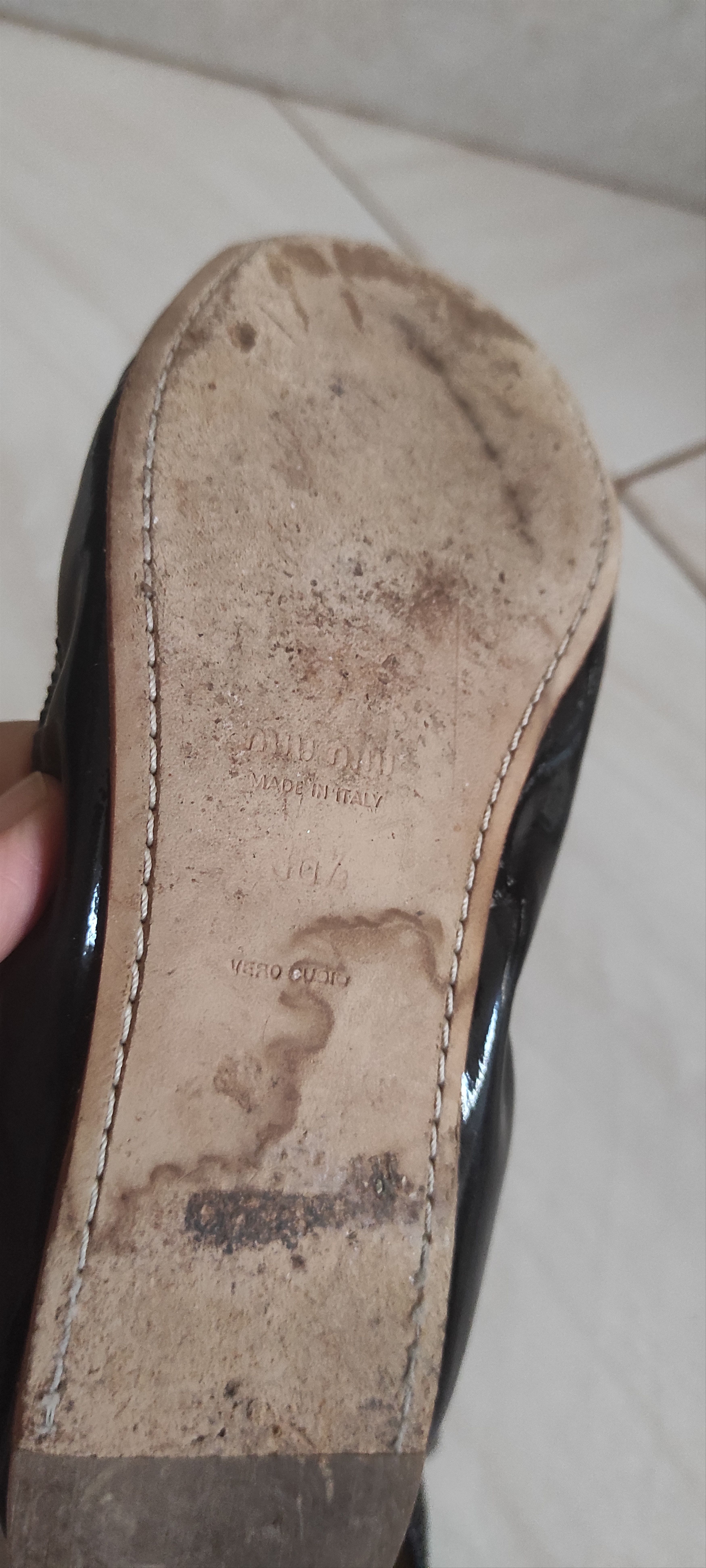 Miu Miu Miu Miu Embellished Ballerinas Black Made in Italy Size US 6 / IT 36 - 15 Thumbnail