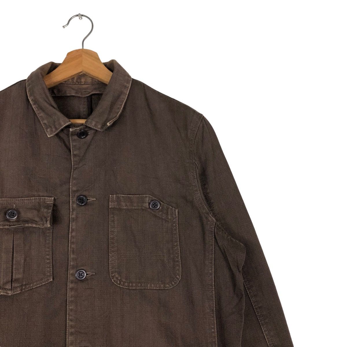 Japanese Brand 🔥Vintage Chore Work Jacket Japan Made Issey Miyake Design Size US M / EU 48-50 / 2 - 6 Thumbnail
