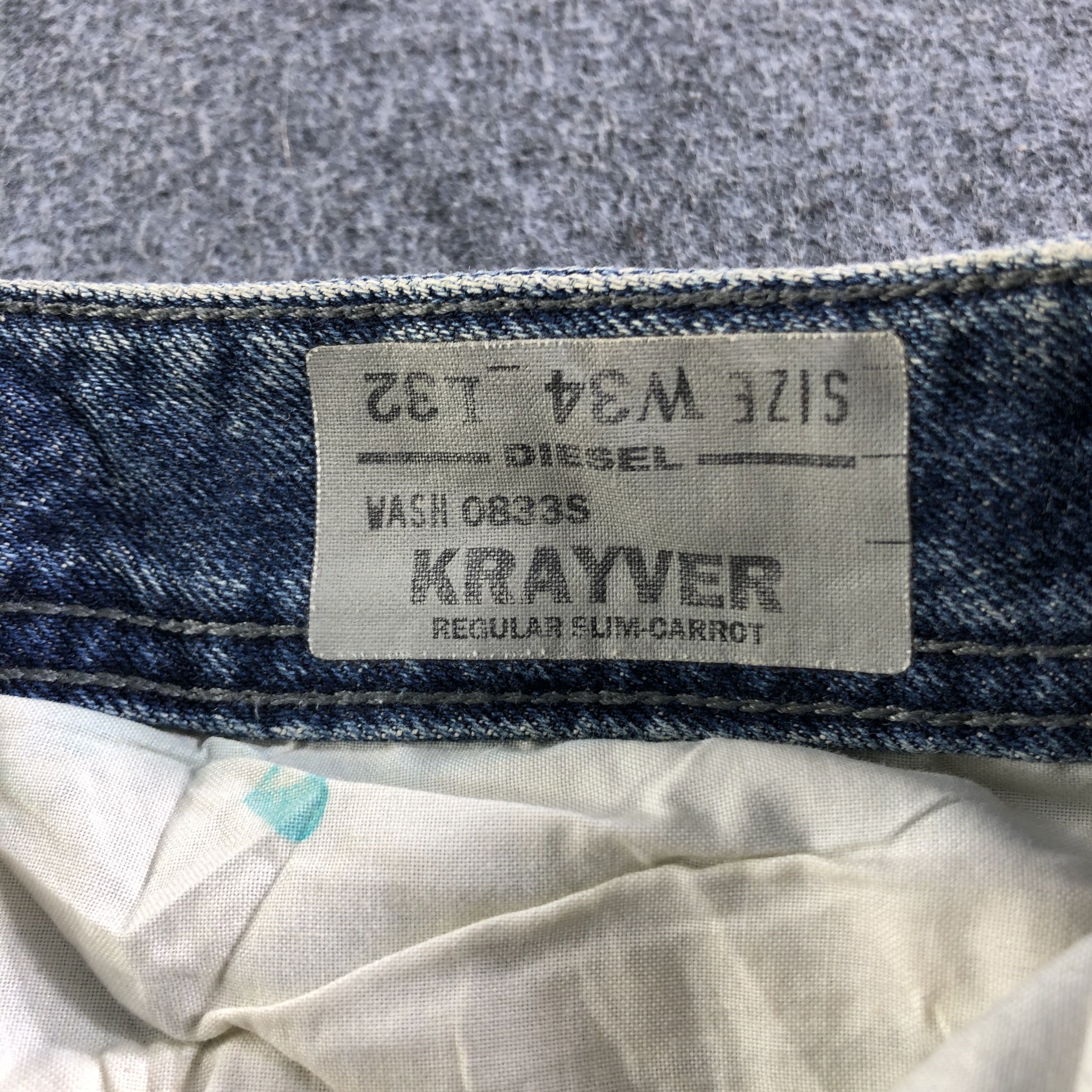 Diesel Vintage Diesel Industry Jeans-J3995 Size US 37 - 11 Thumbnail