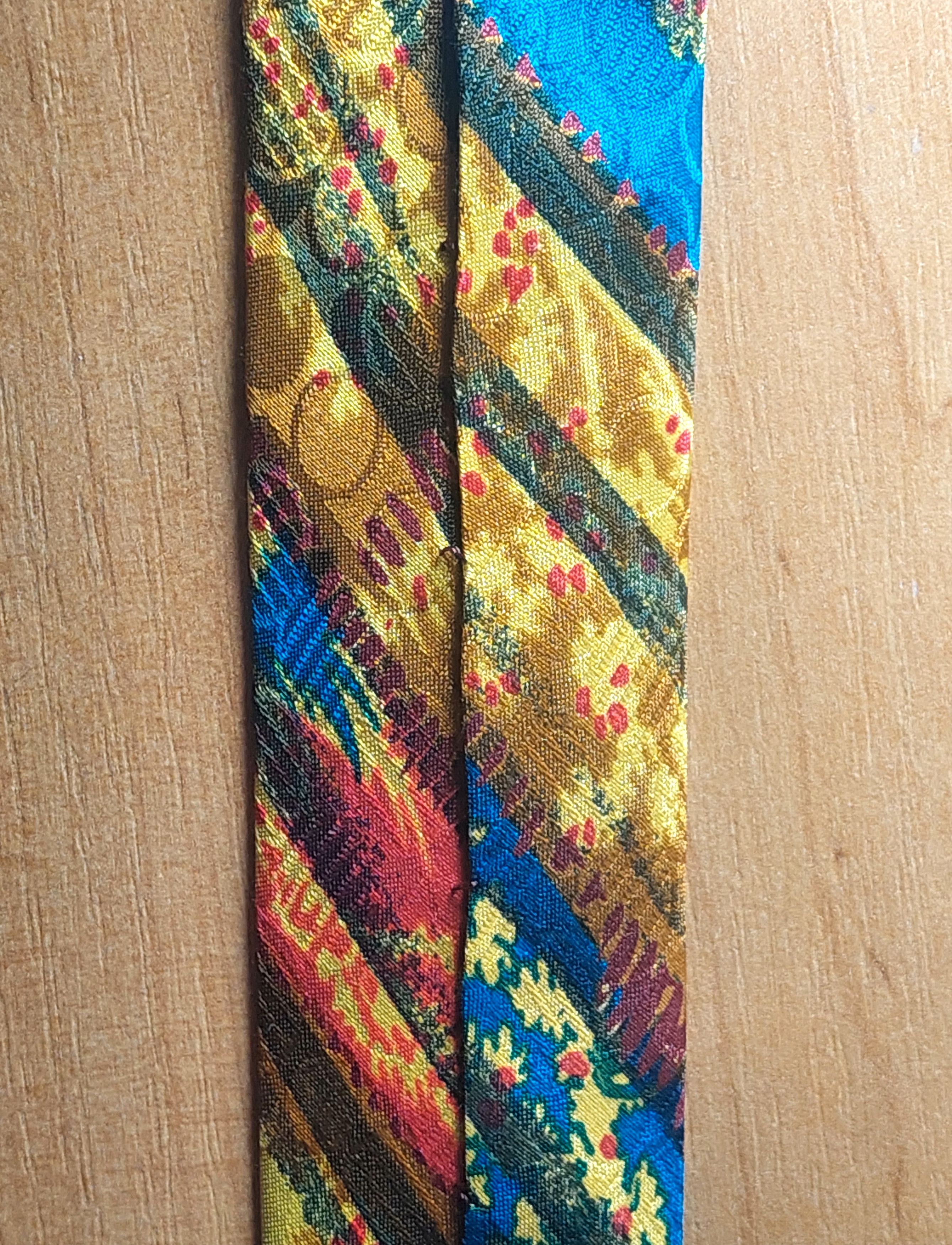 Santostefano Santostefano Italo Ferretti Silk Tie Multicolor Pattern Size ONE SIZE - 13 Thumbnail
