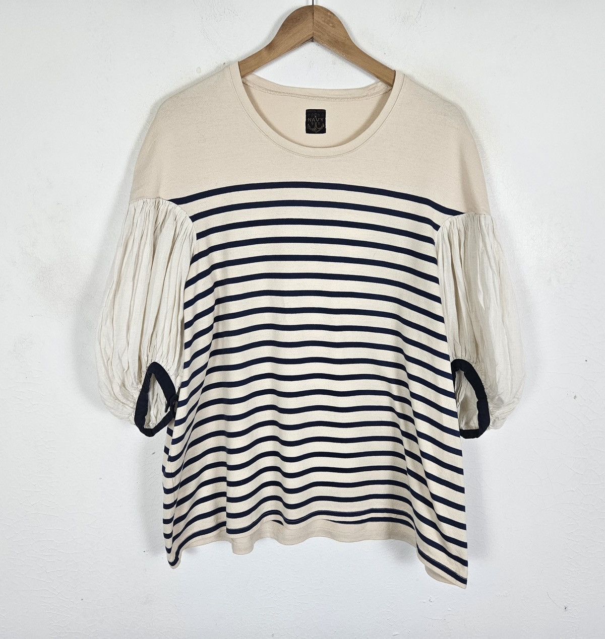Kapital Kapital striped balloon sleeves. Size US L / EU 52-54 / 3 - 3 Thumbnail