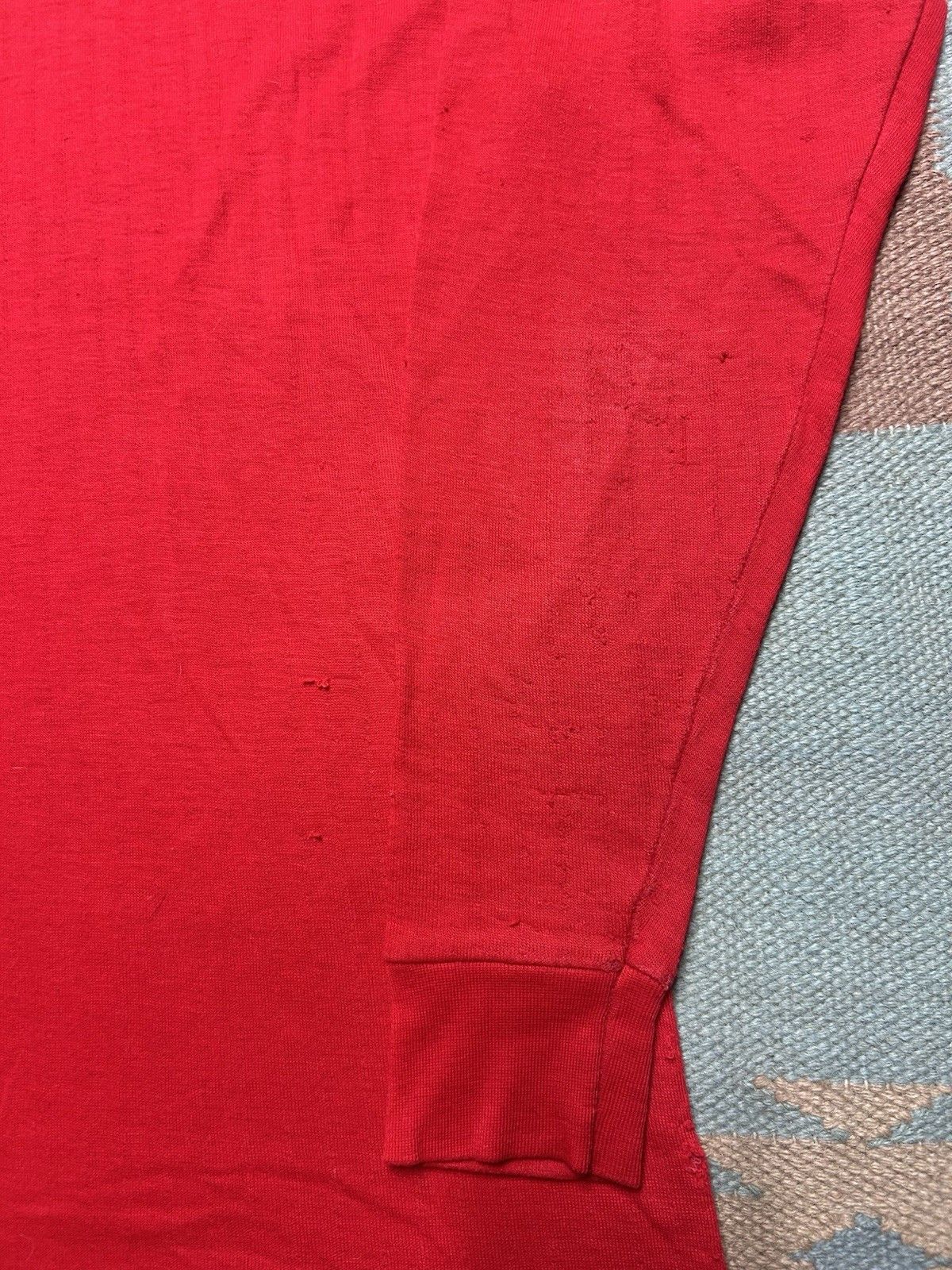 Vintage Vintage 80s henley t shirt thermal 2 layer distressed large Size US L / EU 52-54 / 3 - 5 Thumbnail