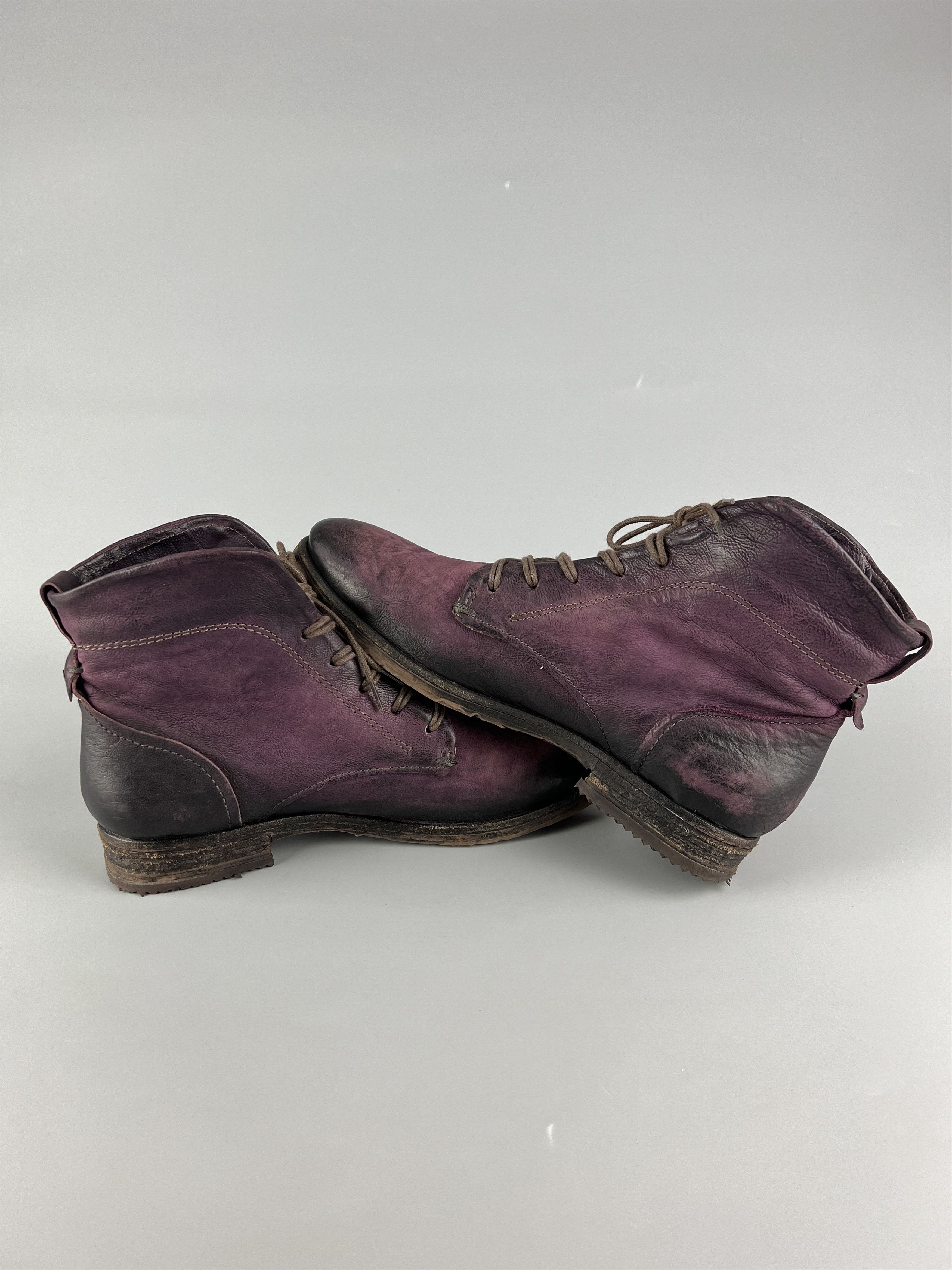 A.S.98 A.S.98 AirStep Women's Burgundy Leather Ankle Boots EU40 Size US 8.5 / IT 38.5 - 7 Thumbnail