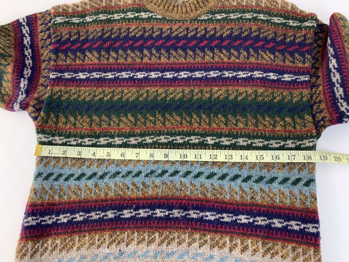 Vintage 90s Eskimo Knitwear Sweater Crewneck Full Wool Pullover Size S / US 4 / IT 40 - 7 Thumbnail