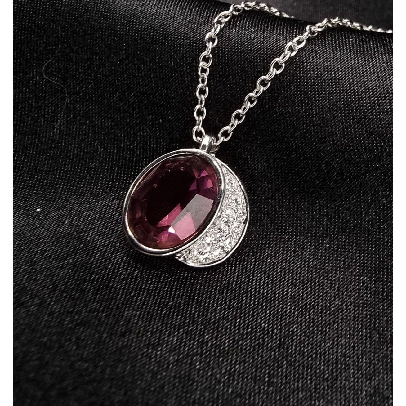 Swarovski SWAROVSKI Amethyst Crystal Pendant Necklace Size ONE SIZE - 1 Thumbnail