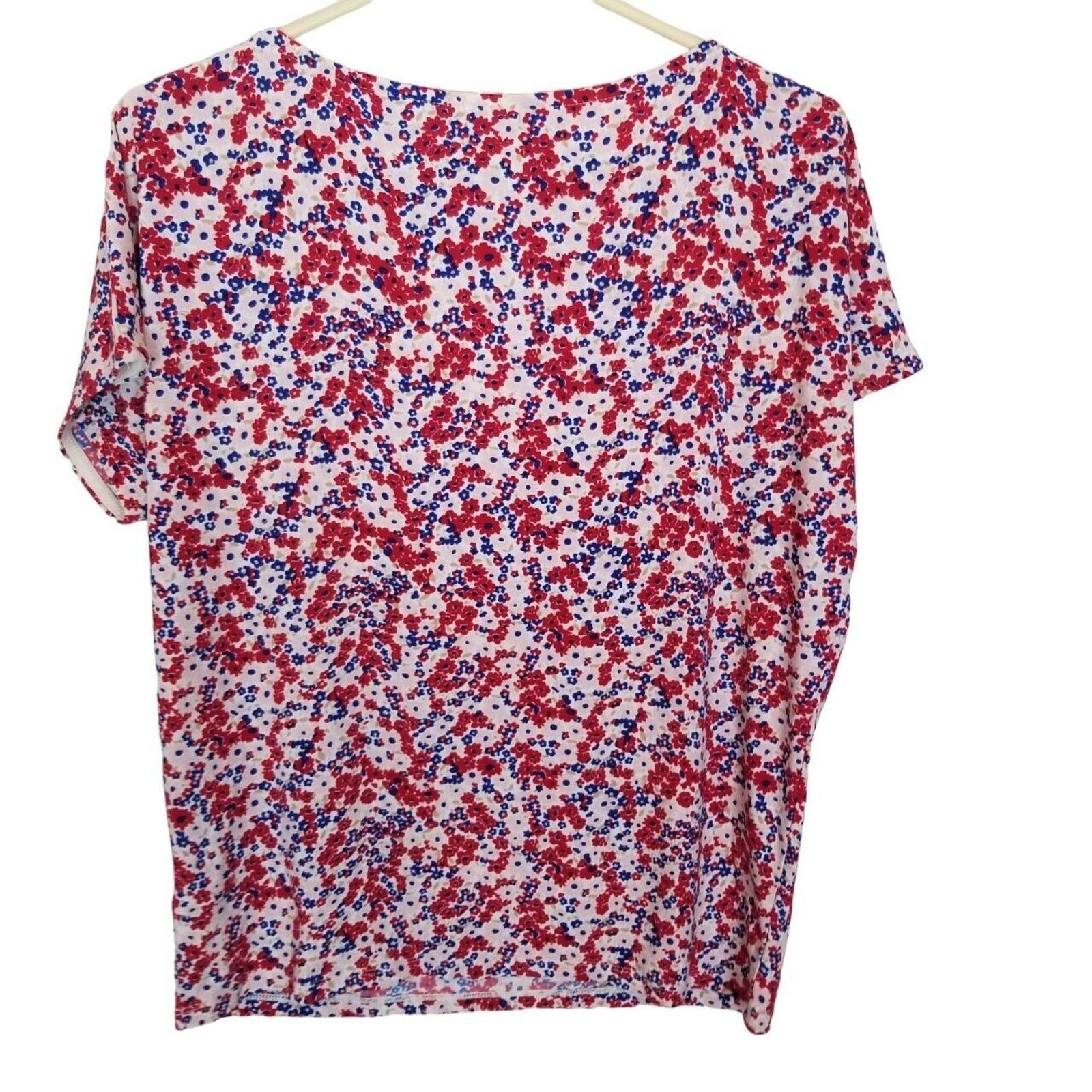 Lauren Ralph Lauren Lauren Ralph Lauren Womens Floral Top Sz XXS Stretch Classic Size XXS / US 00 / IT 34 - 7 Thumbnail