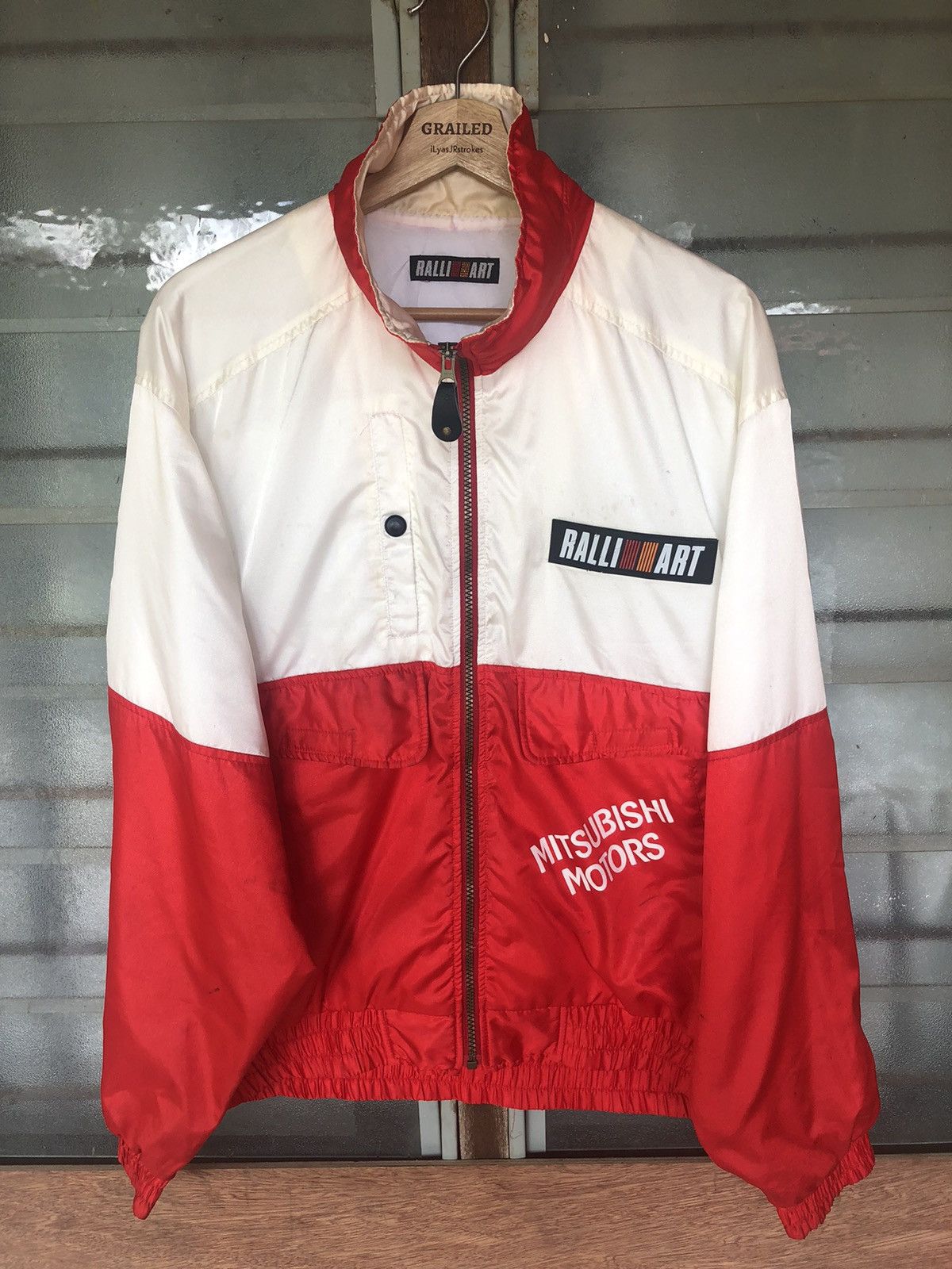 Sports Specialties Vintage Ralli Art Brand Mitsubishi Motors Light Jacket Size US L / EU 52-54 / 3 - 1 Thumbnail