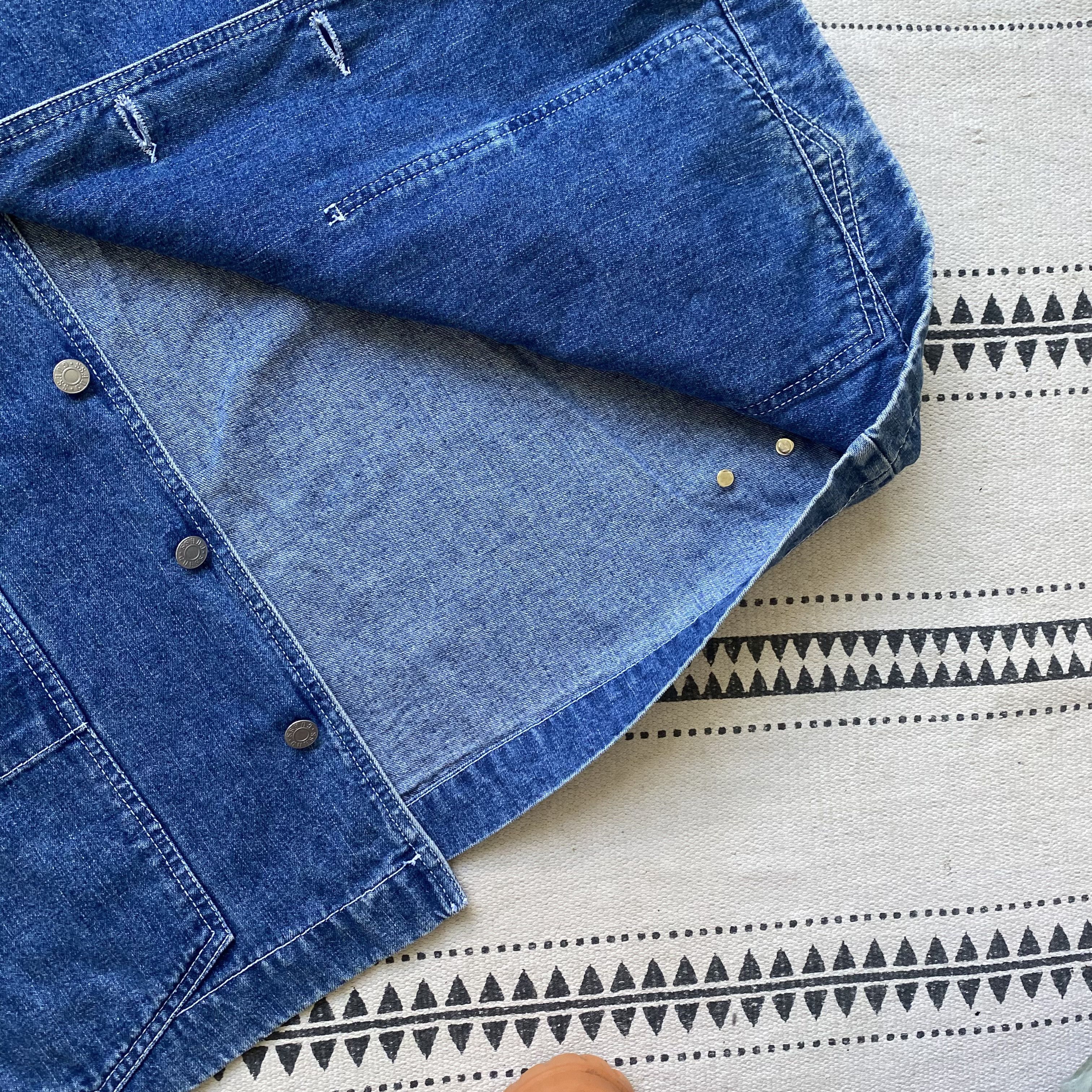 Guess Vintage 80-90s Guess Denim jacket Workers style. Made in USA Size US XL / EU 56 / 4 - 7 Thumbnail