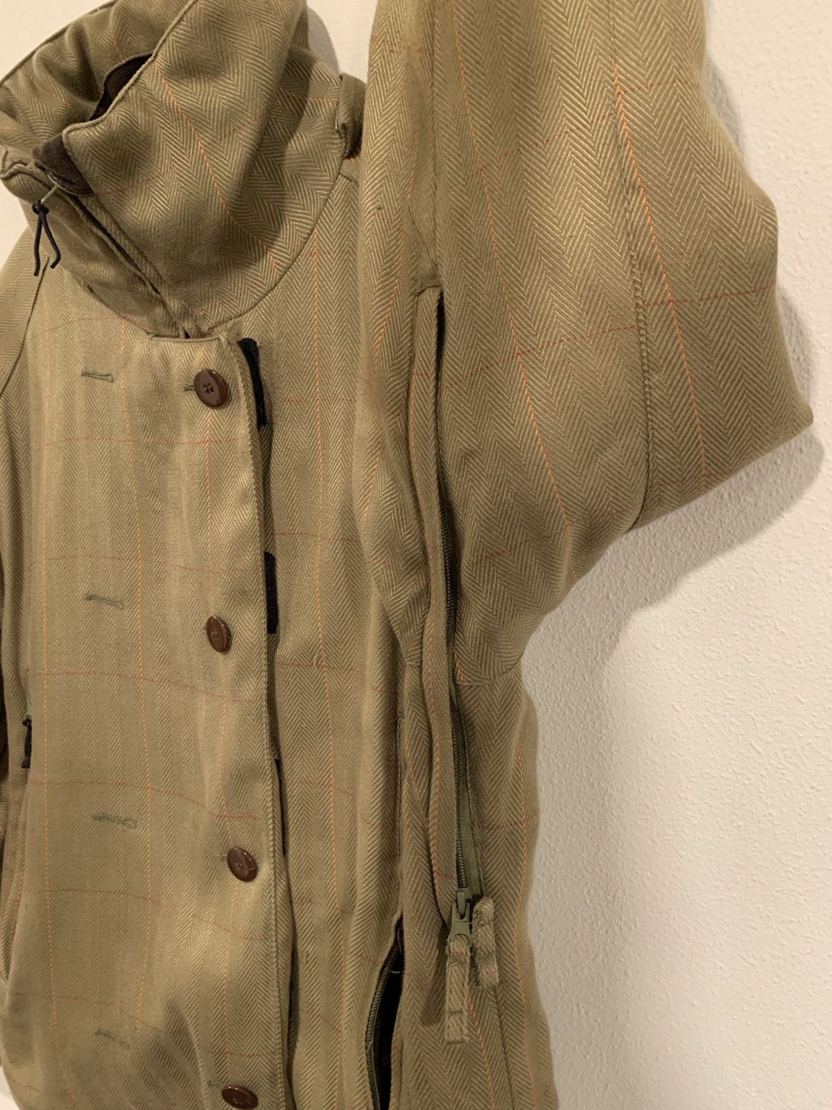 Pulse Pulse brown plaid zipper jacket. Size US L / EU 52-54 / 3 - 5 Thumbnail