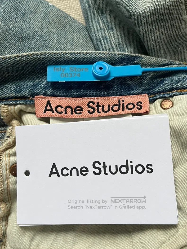 Acne Studios Acne Studios Heavy-Detailed Clean Fit Loose Long-Length Je Size US 34 / EU 50 - 4 Thumbnail