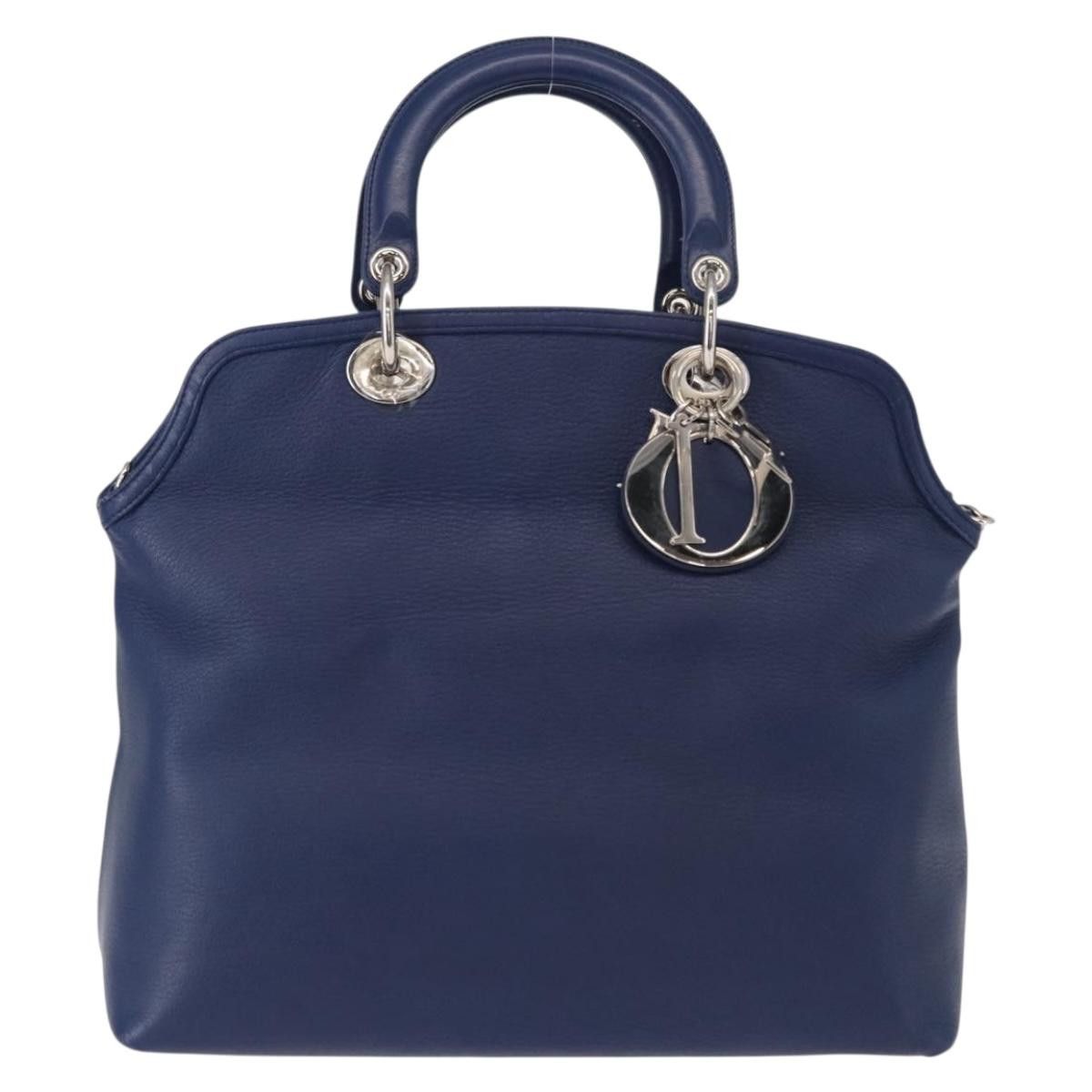 Dior Christian Dior Granville Satchel Leather Size ONE SIZE - 1 Thumbnail