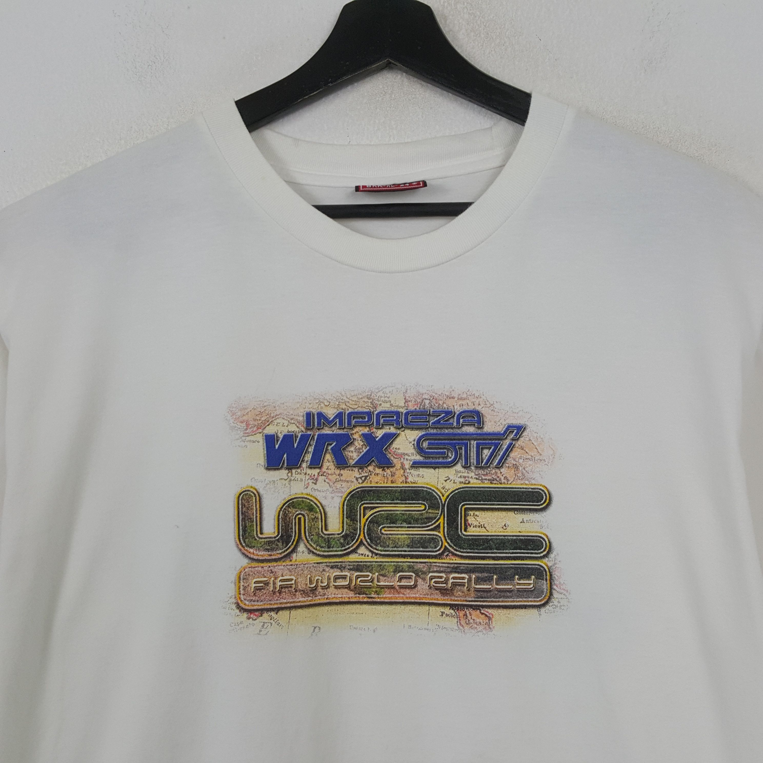 Vintage Subaru Impreza Japanese Motorsports Tshirt RR1 Size US XL / EU 56 / 4 - 4 Thumbnail