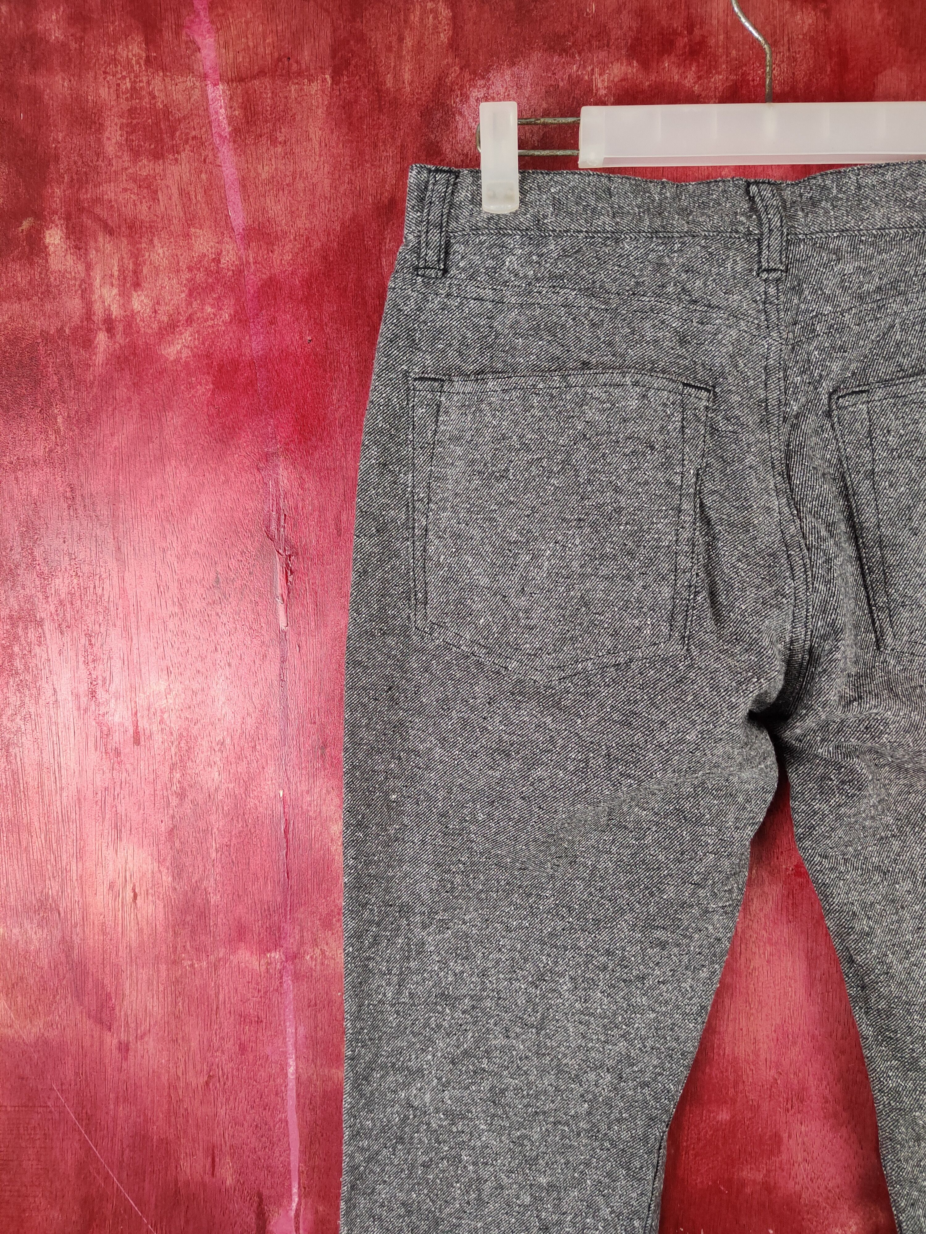 Japanese Brand Japanese vintage Grey Wool Trousers casual Pants N#S004 Size US 30 / EU 46 - 8 Thumbnail