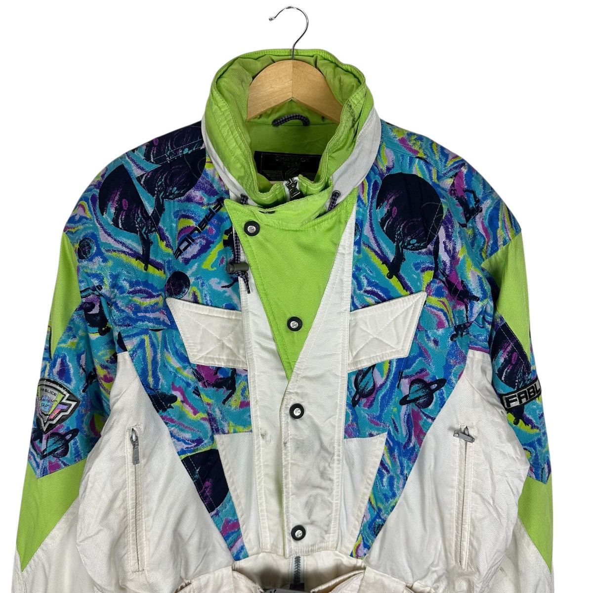Goldwin FABLICE CHAMPION TEAM SKIWEAR COLOUR WAY JACKET Size US L / EU 52-54 / 3 - 3 Thumbnail