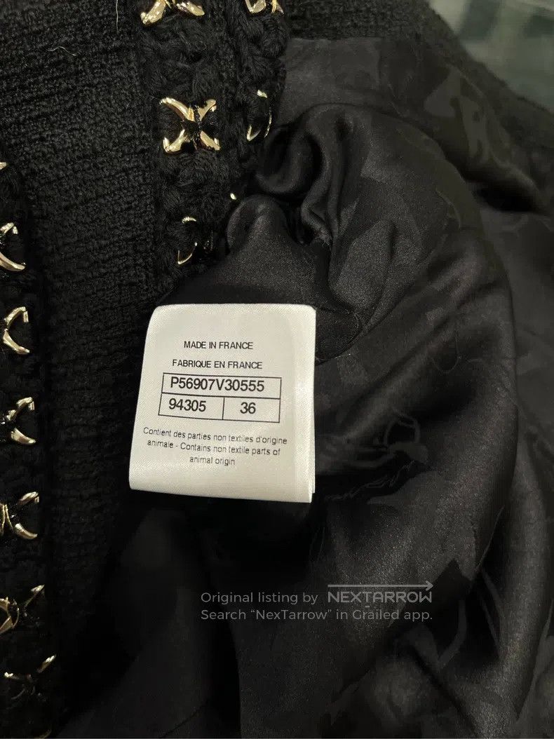 Chanel Chanel 17-year-old metropolitan series black gold waist ja Size XS / US 0-2 / IT 36-38 - 4 Thumbnail