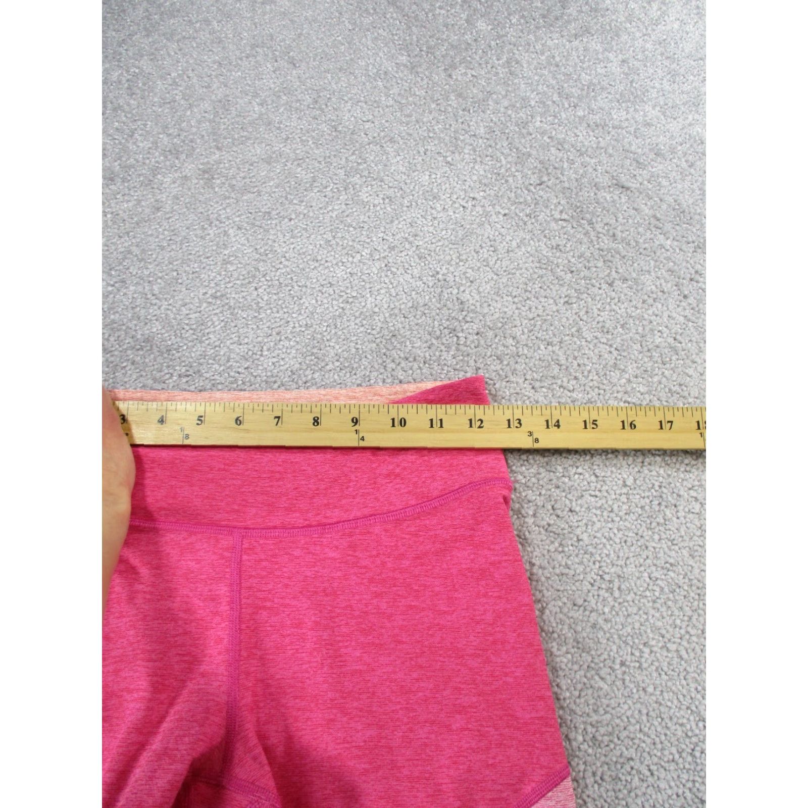 Outdoor Voices OUTDOOR VOICES Leggings Womens Small Pink Colorblock Athletic Performance Gym Size 28" / US 6 / IT 42 - 6 Thumbnail