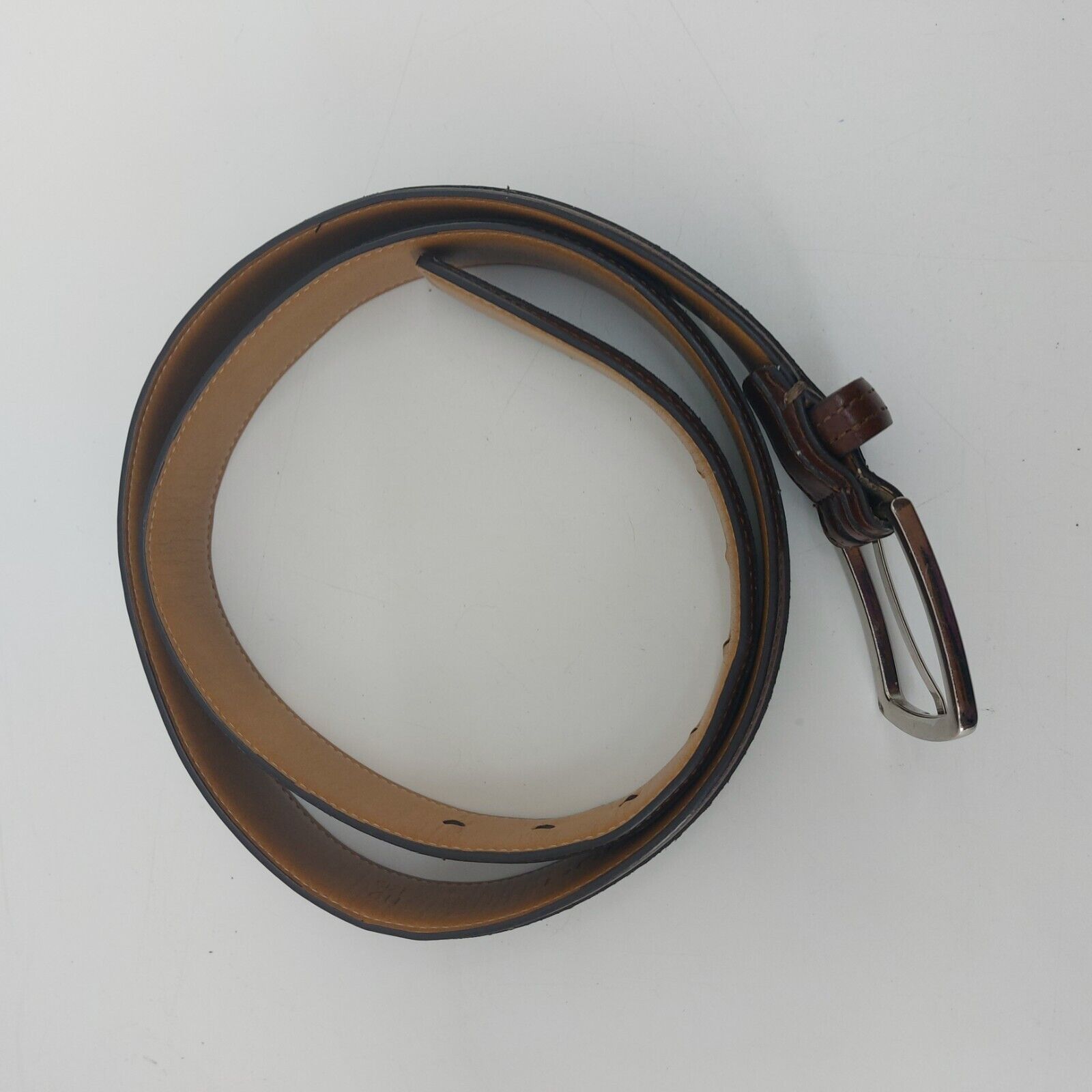 Dockers Dockers Brown Leather Belt Size 40/100 Leather Business Size 40 - 3 Thumbnail