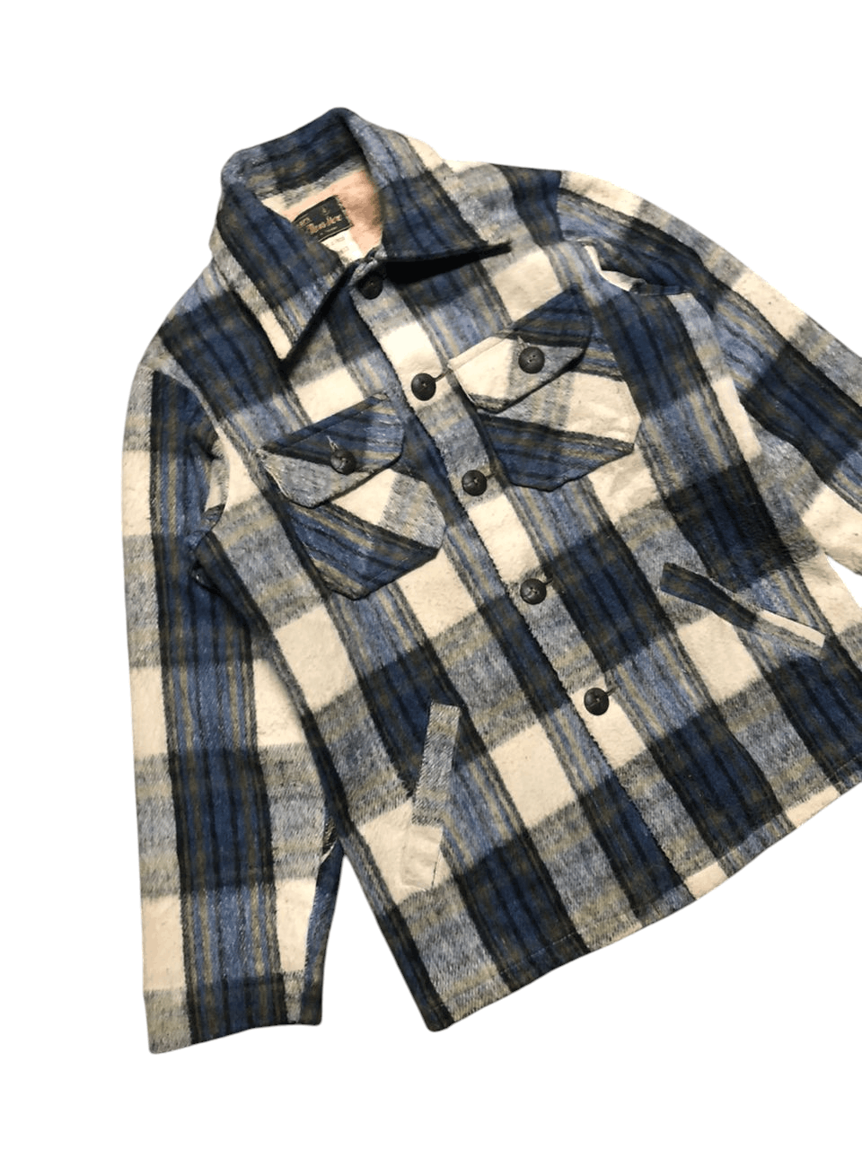 Sears Vintage Sears The Man's Store Wool Flannel Jacket Rare Size US S / EU 44-46 / 1 - 5 Thumbnail