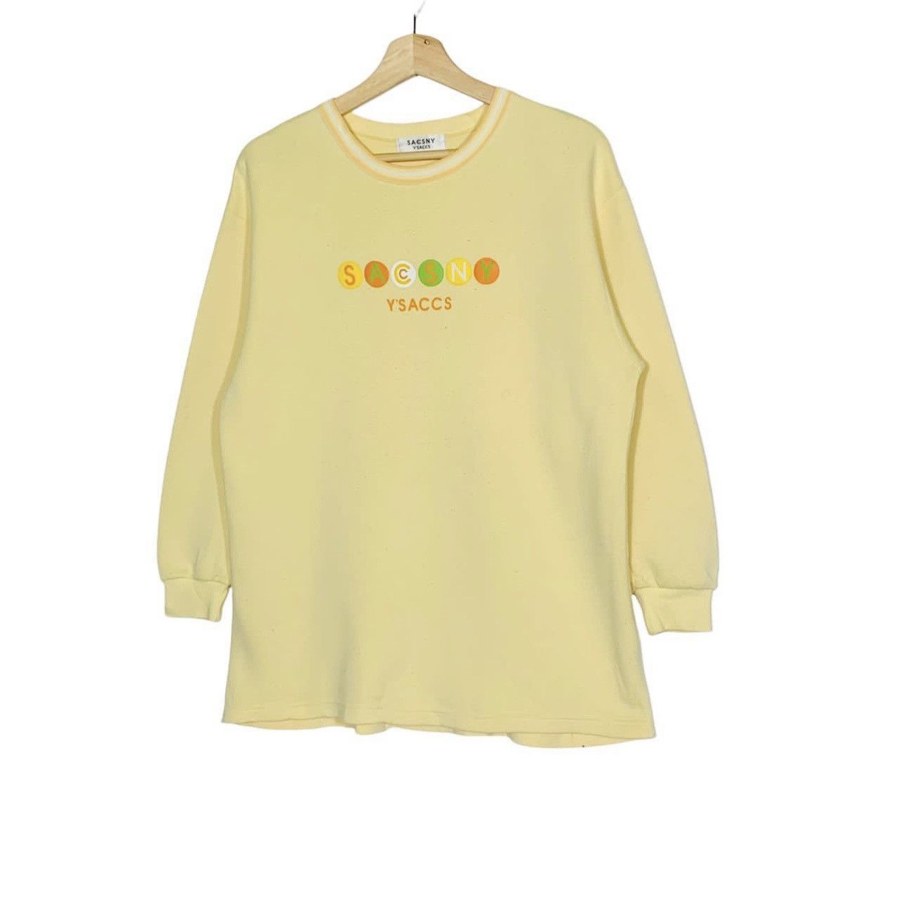 Japanese Brand × Yohji Yamamoto Ys yohji sacsny ysaccs sweatshirt big logo Size M / US 6-8 / IT 42-44 - 1 Thumbnail