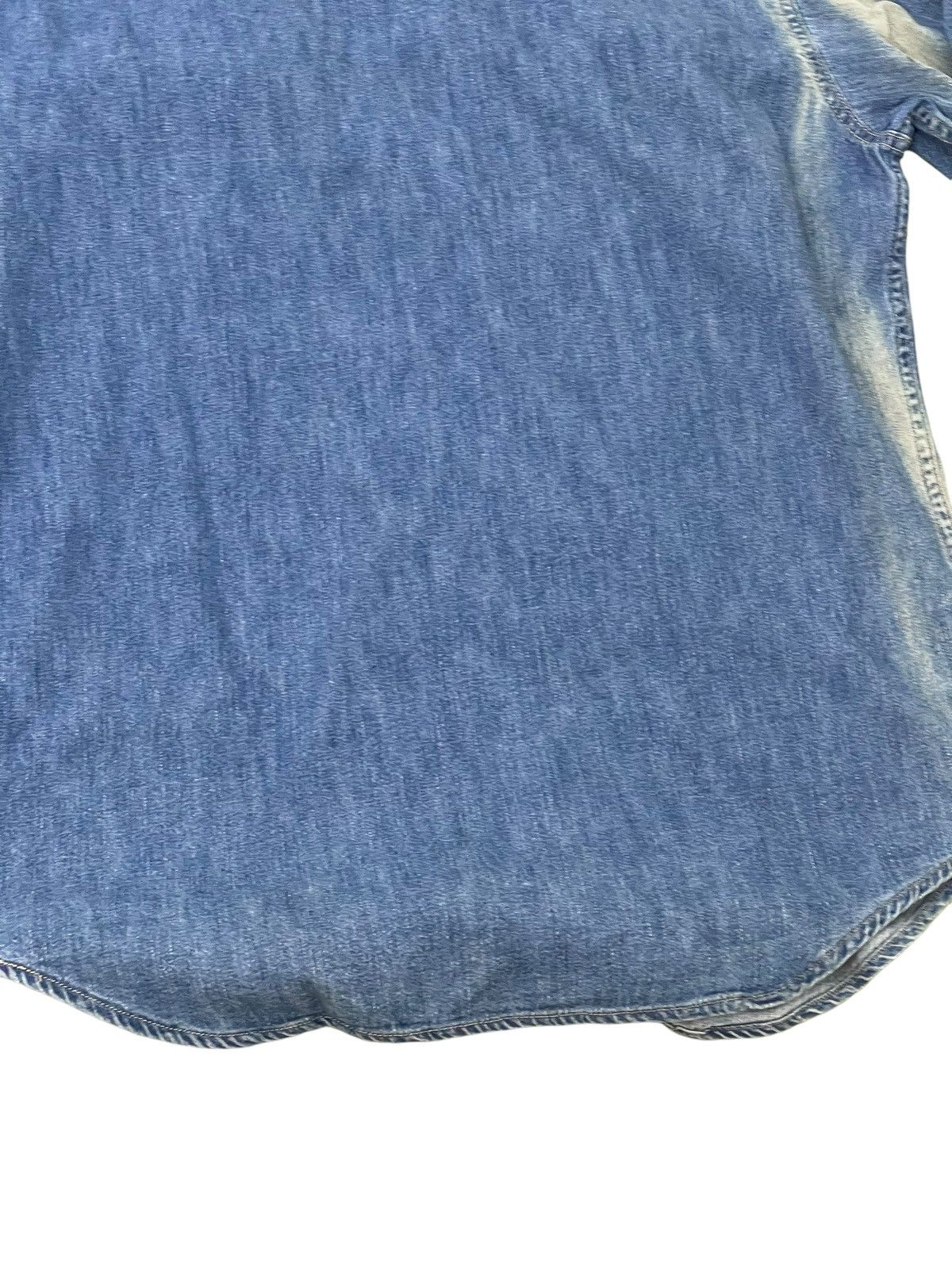 Blue Blue Japan Sun Faded Blue Blue Japan Denim Shirt Westerner 6🟩0 Size US M / EU 48-50 / 2 - 10 Thumbnail