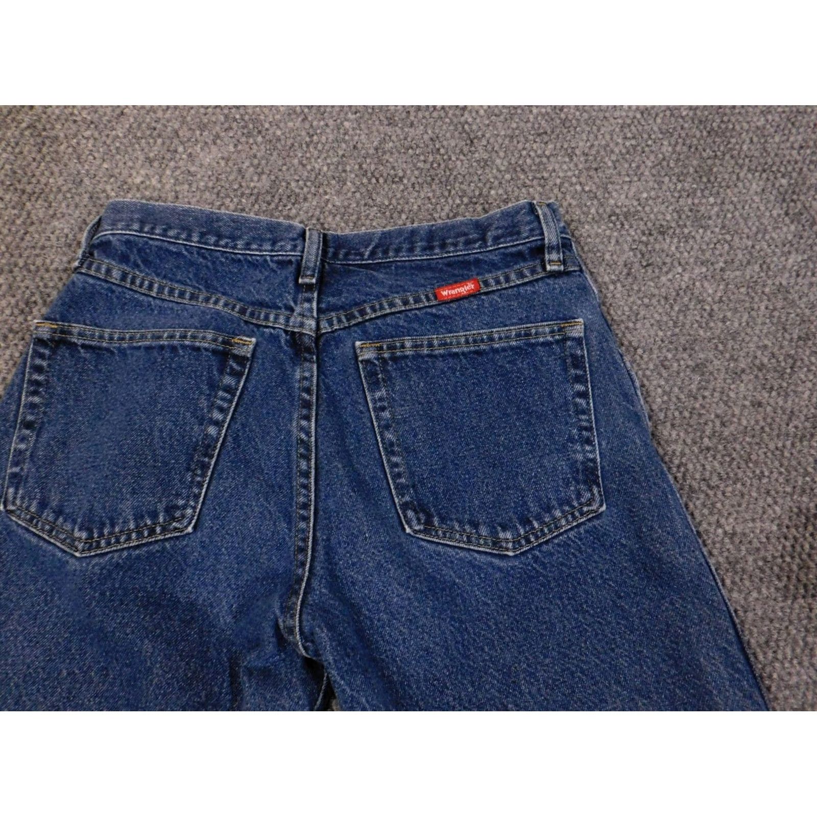 Wrangler Wrangler Jeans Mens 32x30 Regular Straight Denim Blue Cowboy Pockets - Regular Mens Jeans, 32x30, Denim, Cowboy, Wrangler Size US 32 / EU 48 - 5 Thumbnail