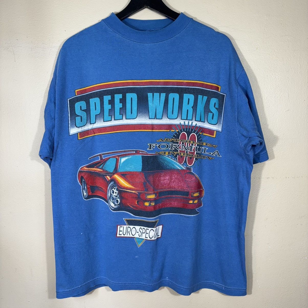 Vintage Vintage 90s Lamborghini Countach Euro Special T Shirt Size US L / EU 52-54 / 3 - 2 Thumbnail