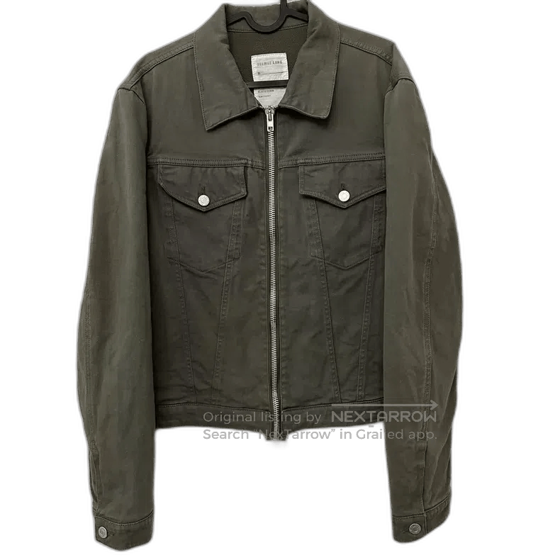 helmut lang vintage zip jacket archive.