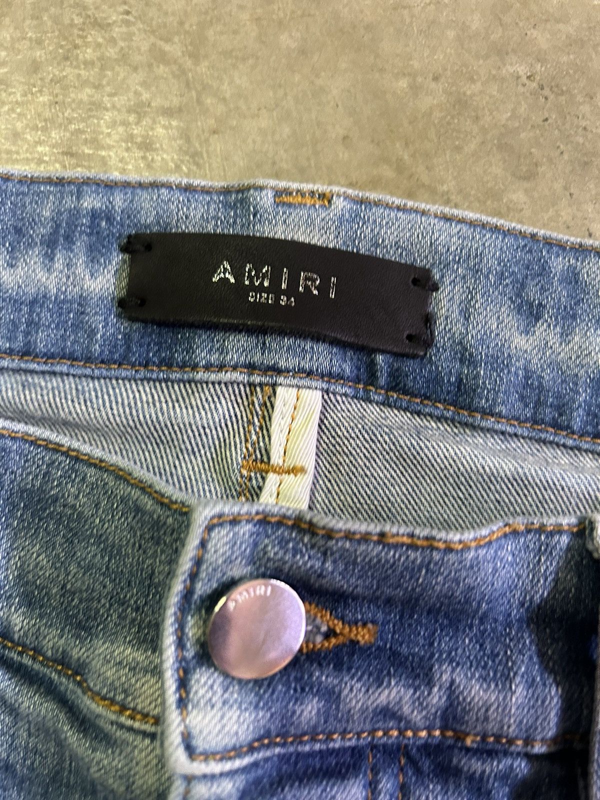 Amiri CAMO BONE AMIRI JEANS Size US 34 / EU 50 - 10 Thumbnail