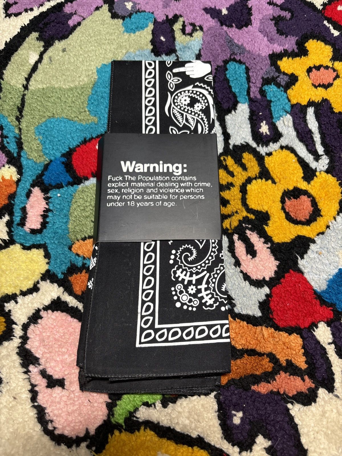 Fuck The Population FTP Bandana 3 Pack Size ONE SIZE - 5 Thumbnail