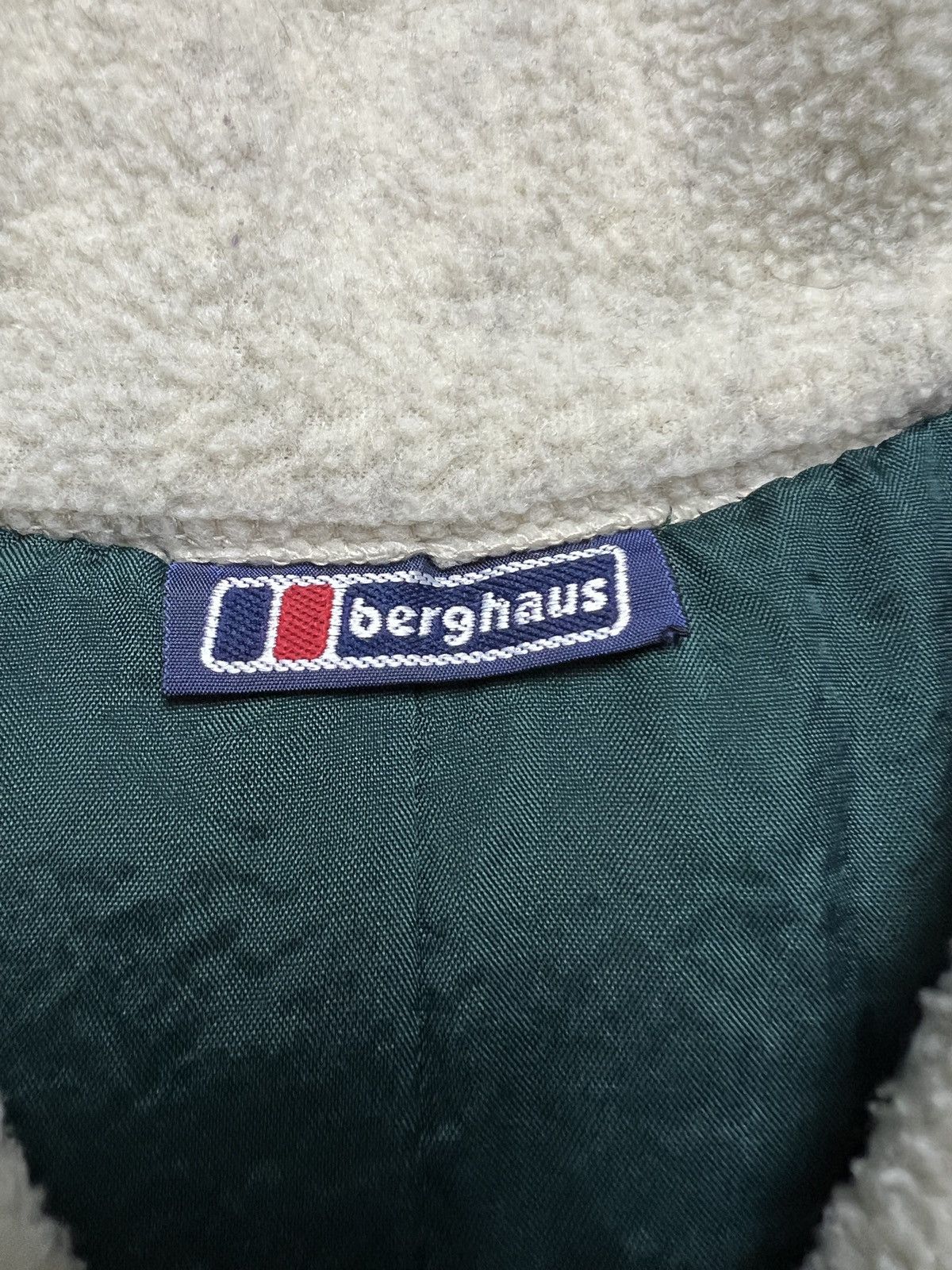 Berghaus Berghaus Teddy Fleece Polartec Mens Anorak Jacket 1/2Zip 90s Size US L / EU 52-54 / 3 - 10 Thumbnail