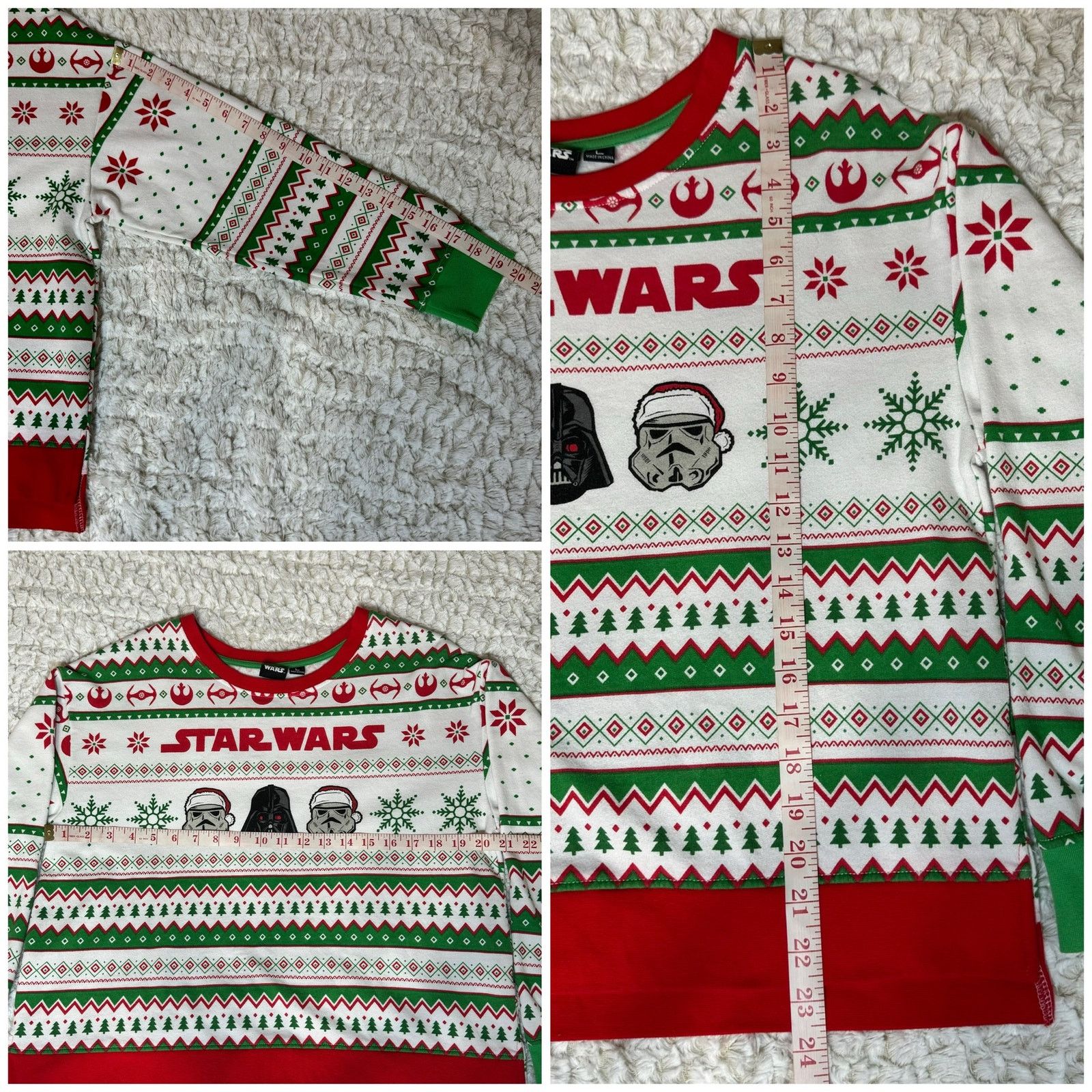 Star Wars Star Wars Christmas Shirt Darth Vader Troopers Ugly Sweater Size US L / EU 52-54 / 3 - 8 Thumbnail