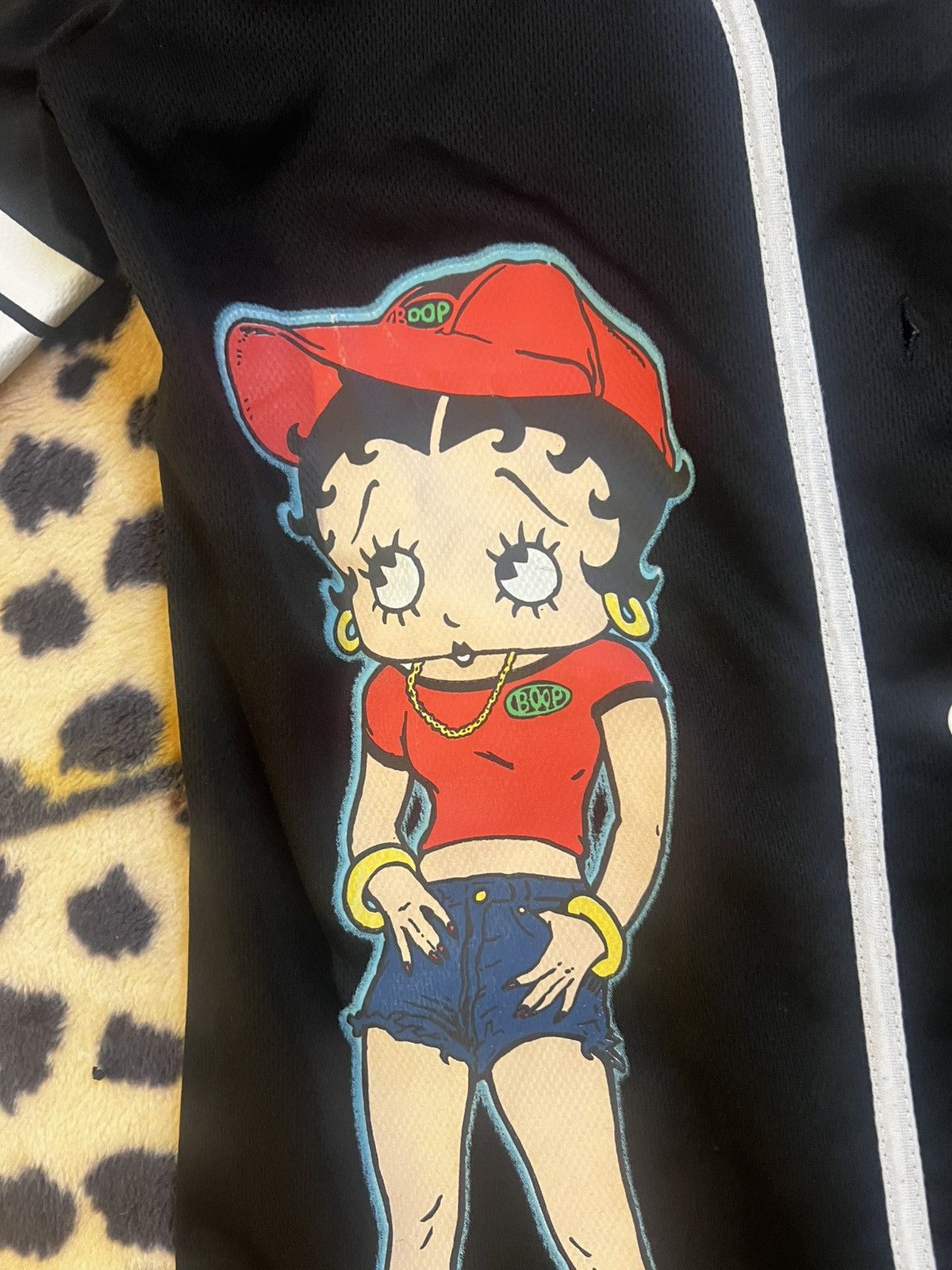 MLB Y2K cute Betty Boop Baseball Jersey Size M / US 6-8 / IT 42-44 - 4 Thumbnail