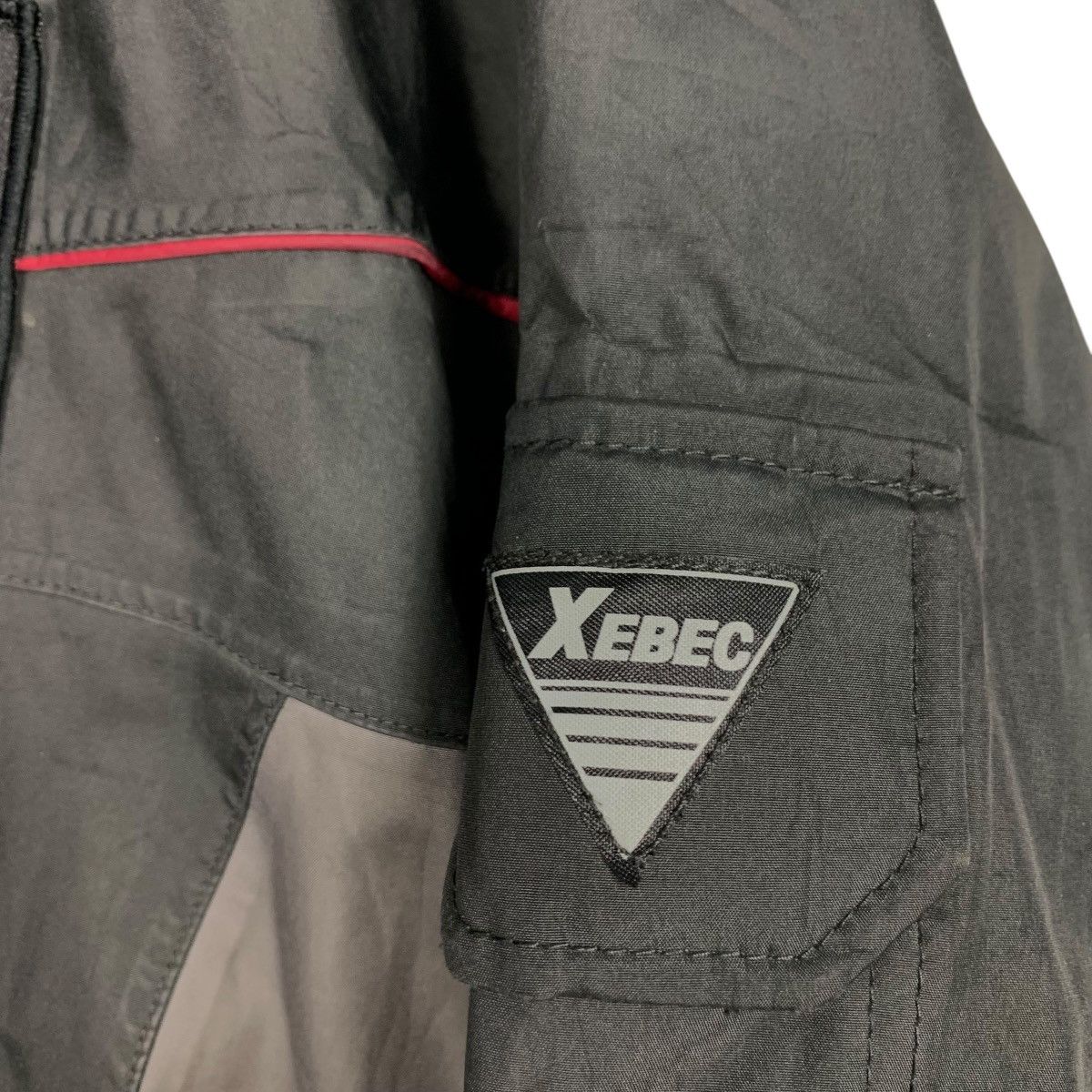 Japanese Brand MAZDA Big Logo Xebec Waterproof Jacket #2585-C117 Size US L / EU 52-54 / 3 - 18 Thumbnail