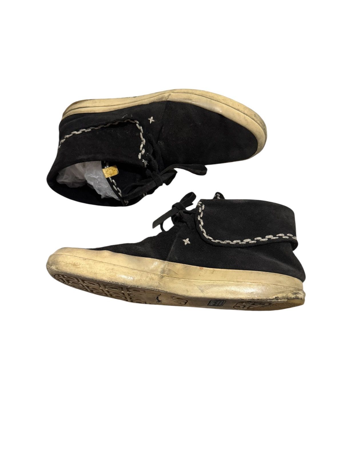 Visvim OG Visvim FLYNT HI Sashiko Suede High Cut Boots Size US 10 / EU 43 - 1 Thumbnail