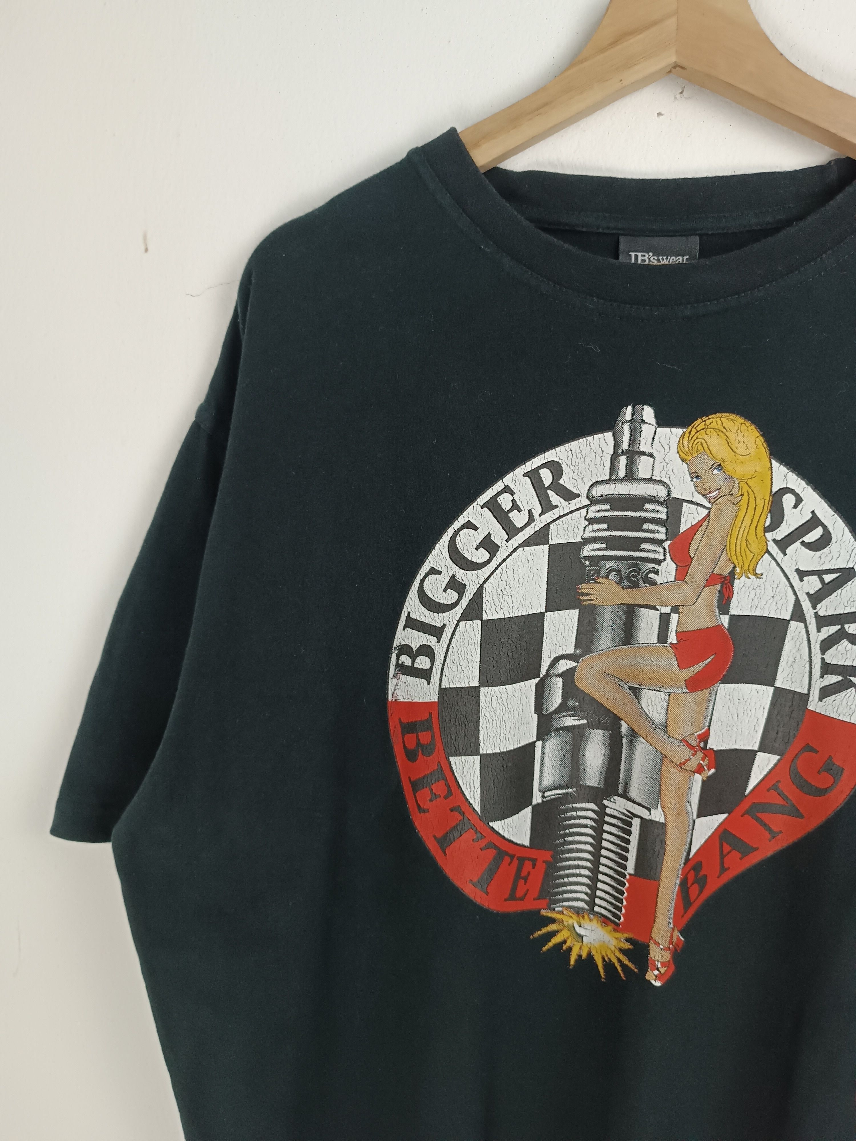 Other VINTAGE Y2K BIGGER SPARK BETTER BANG HUMOR FUNNY SEXY TEE Size US XL / EU 56 / 4 - 5 Thumbnail
