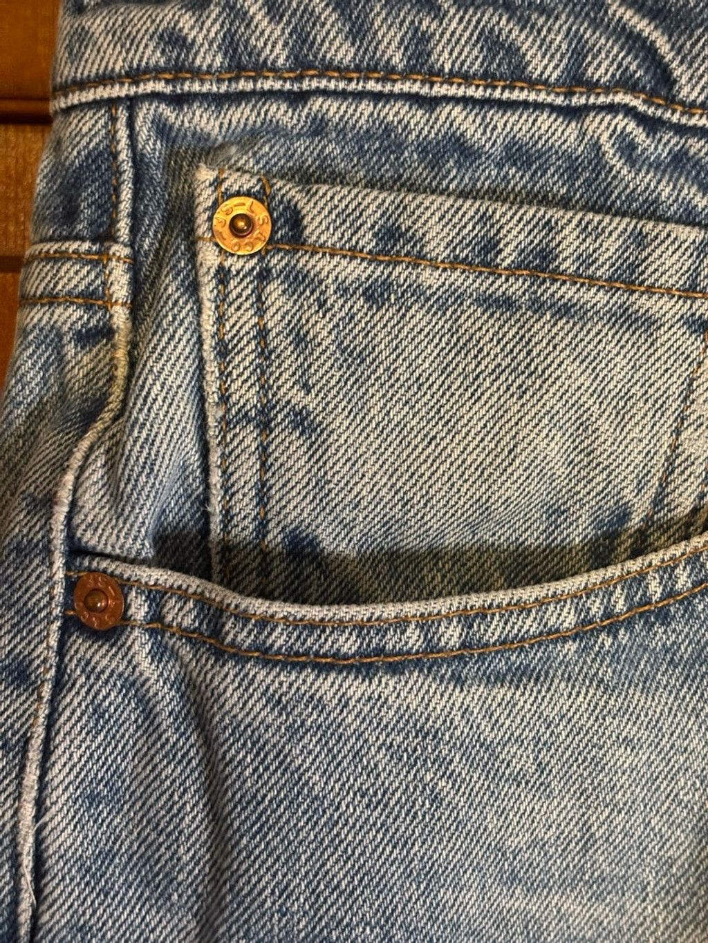 Levi's Levi's 550 Relaxed Fit Blue Jeans W38 L36 Made in USA Size US 38 / EU 54 - 5 Thumbnail
