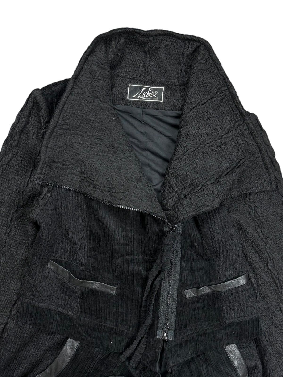 Ekam 2000s Eiko Kondo - Rick Owens Style Asymetrical Zips Jacket Size US M / EU 48-50 / 2 - 3 Thumbnail