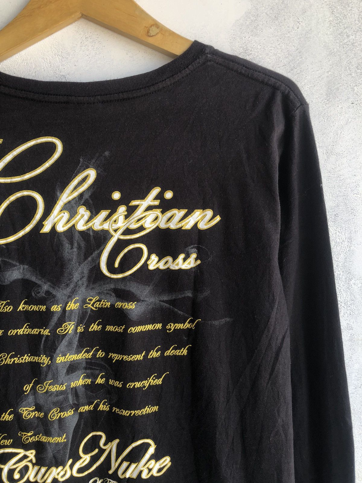 If Six Was Nine Japanese Poem LongSleeve Rock Punk Style Size US M / EU 48-50 / 2 - 7 Thumbnail
