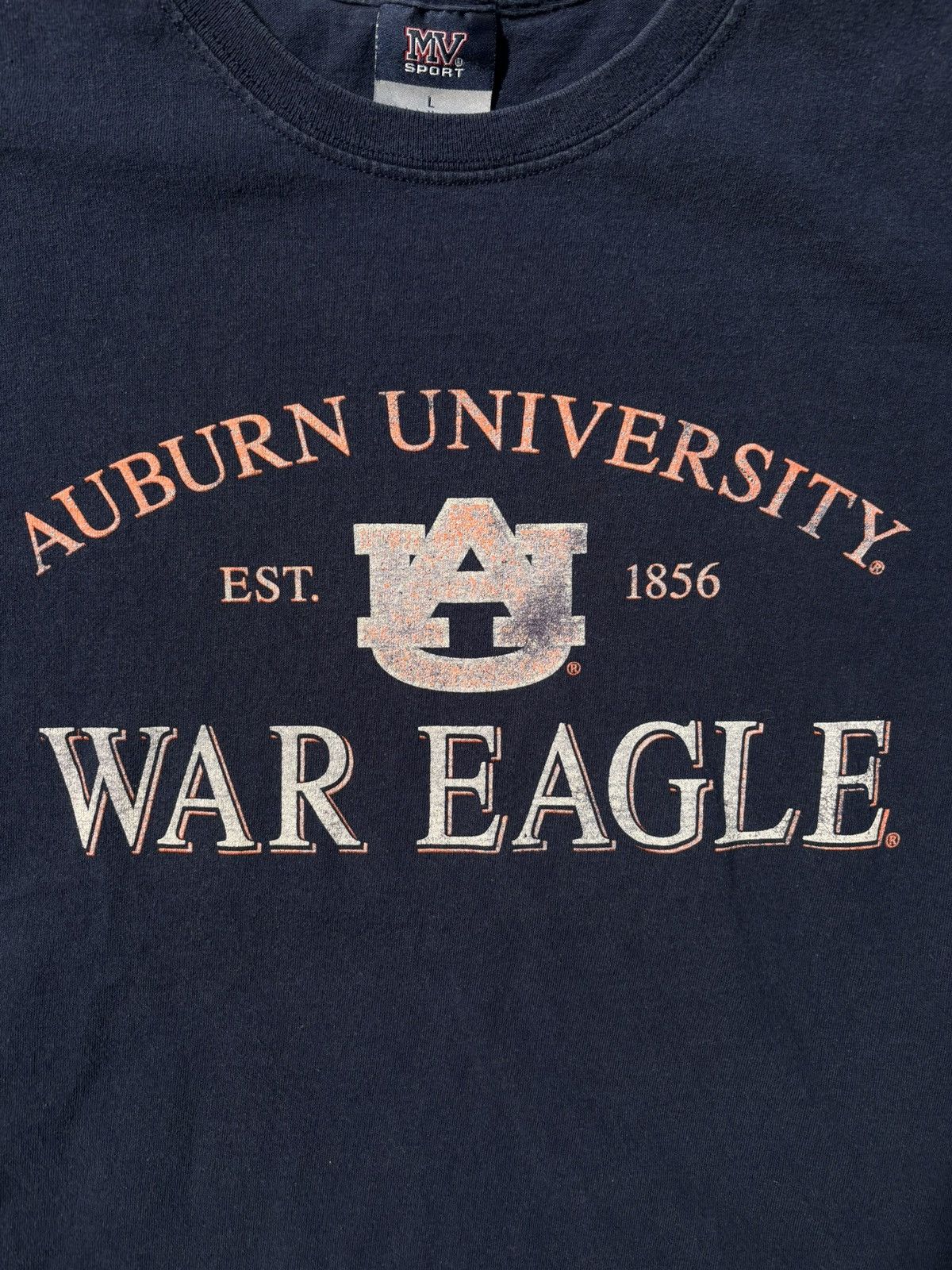 NCAA Vtg MV Sport Auburn Tigers University War Eagles Y2K Tshirt Size US L / EU 52-54 / 3 - 2 Thumbnail