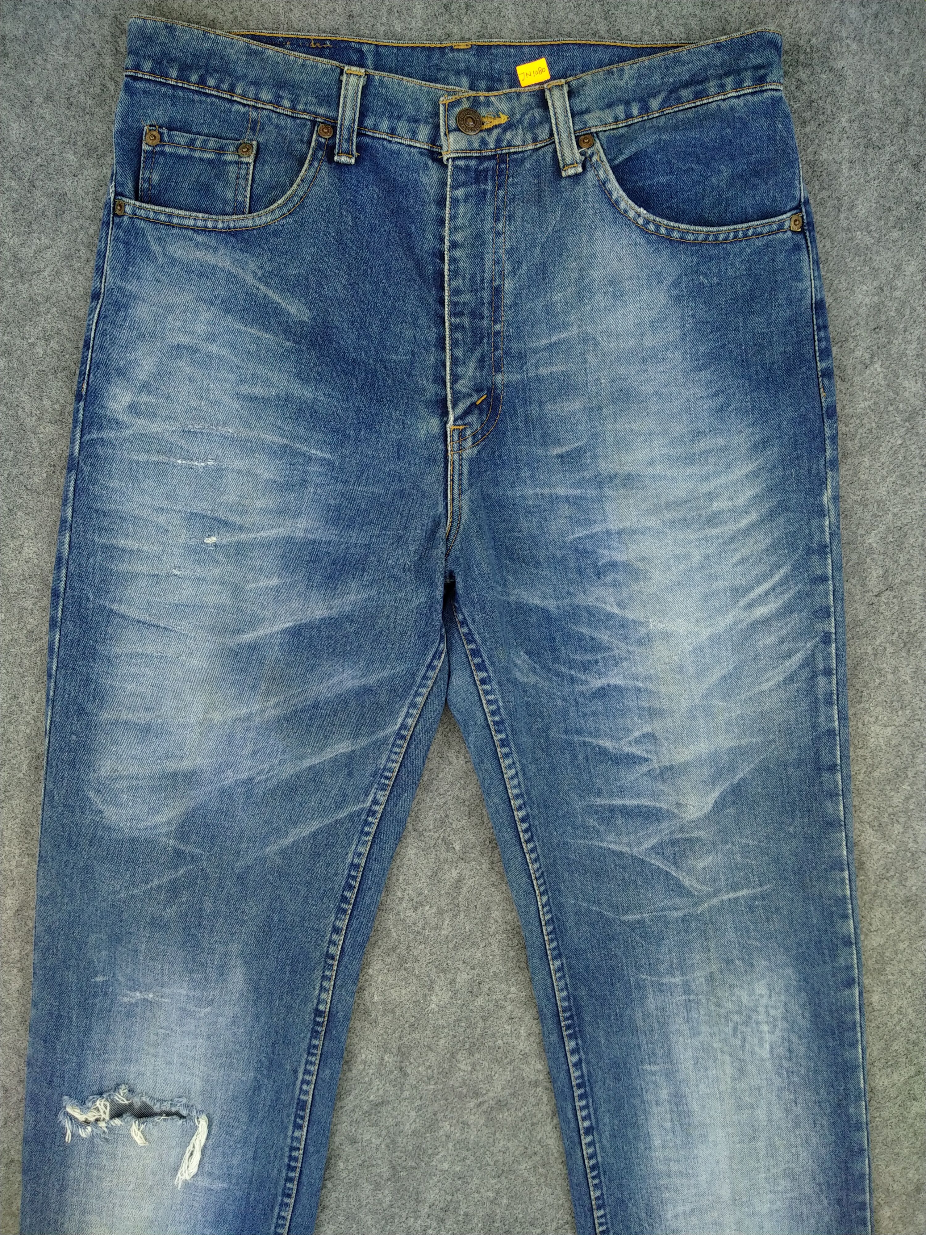 Levi's Distressed Blue Vintage Levi's 511 33x30 Denim -JN1080 Size US 33 - 3 Thumbnail